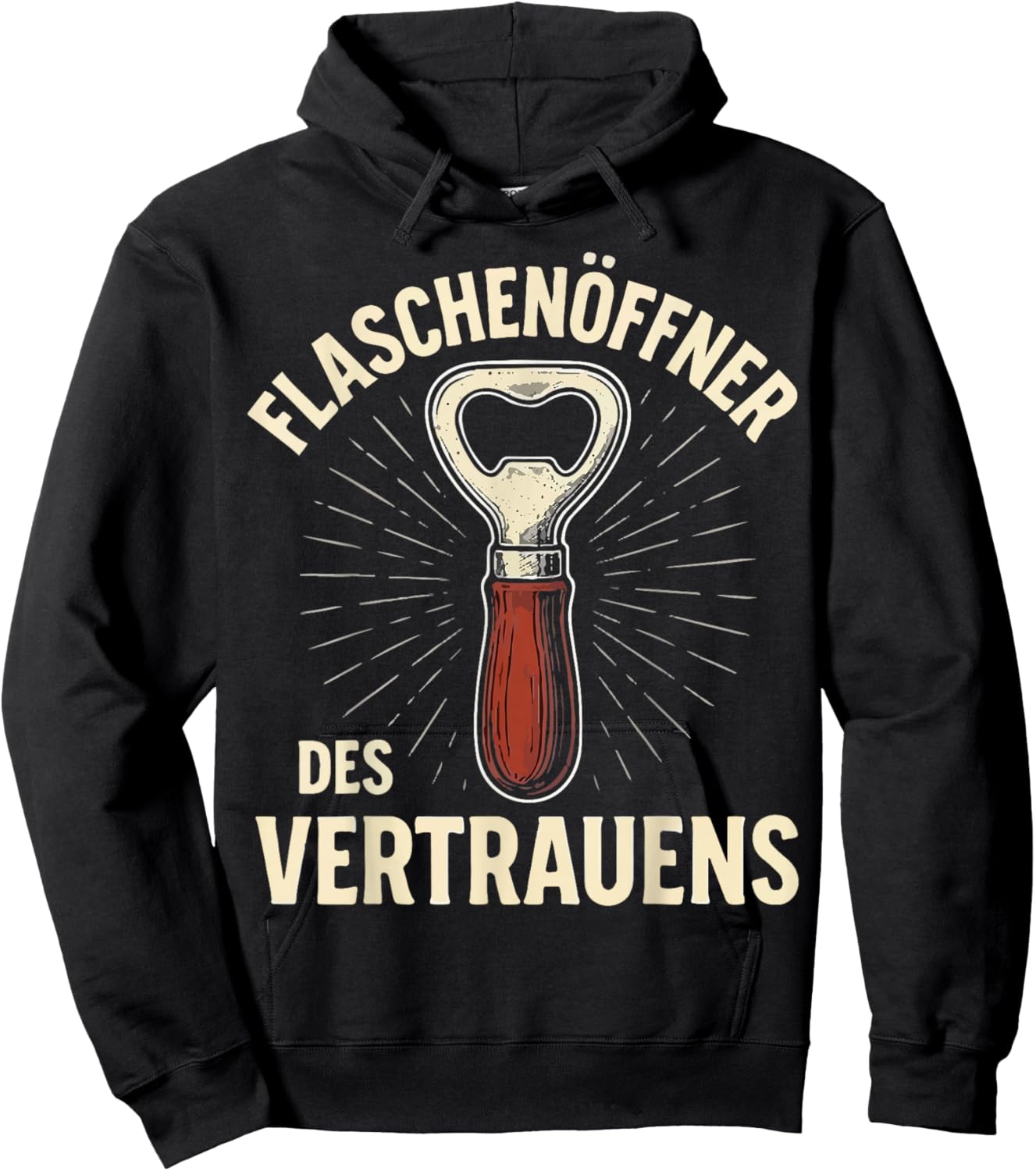 Bottle Opener of Confidence Costume Carnival Party Fancy Dress Hoodie - Hoodie | Black