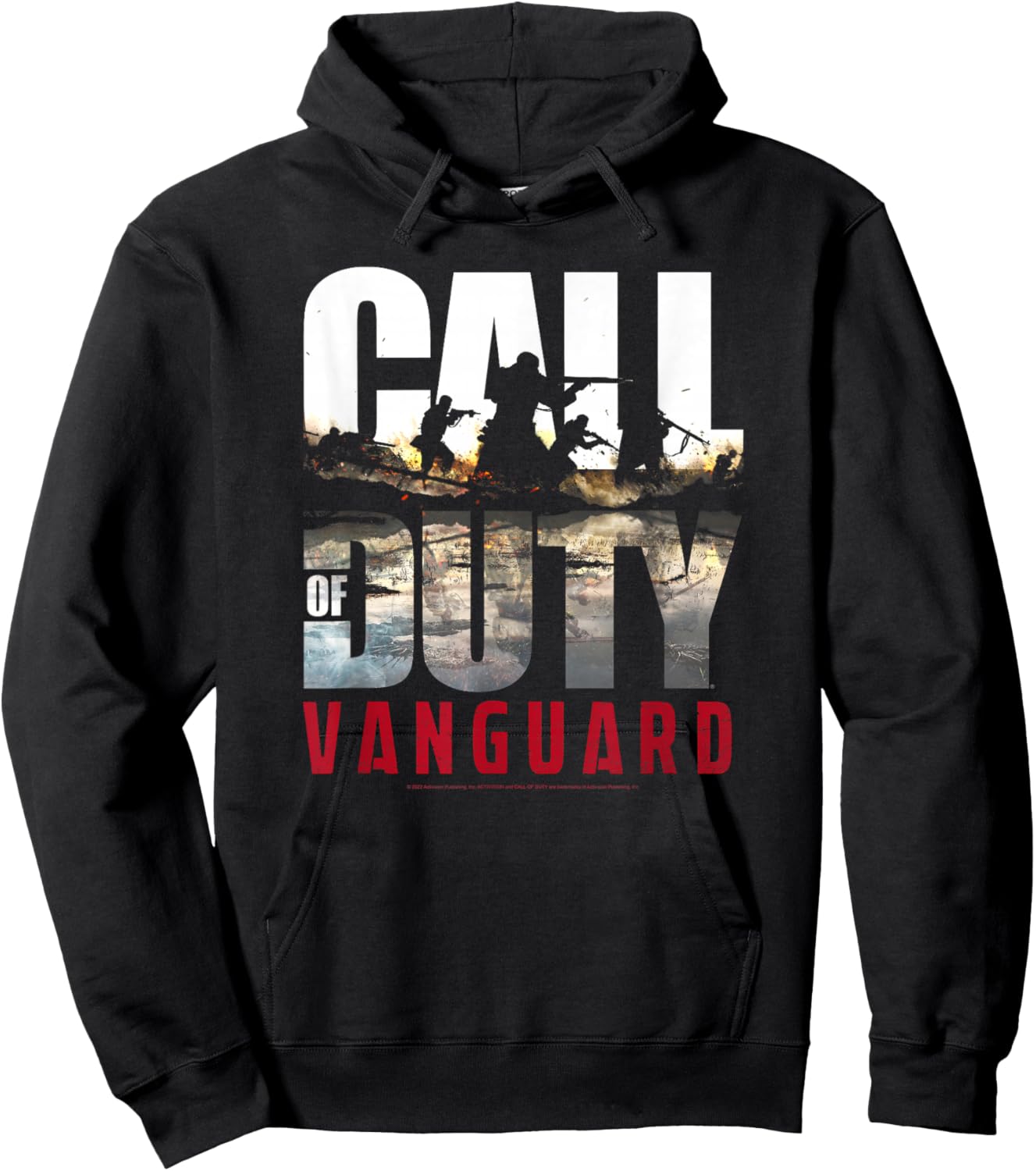 Call of Duty Vanguard Main Poster Video Game Hoodie - Hoodie | Black