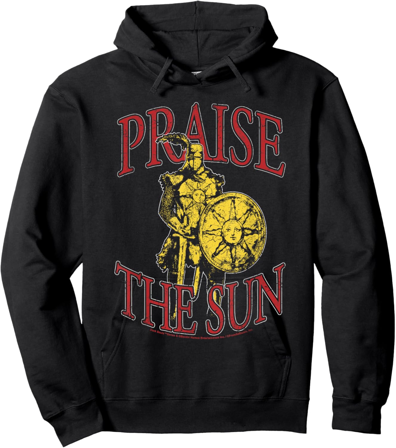 Dark Souls Praise the Sun Solaire of Astora Video Game Hoodie - Hoodie | Black