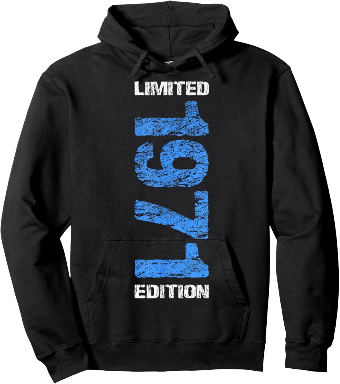 1971 Man Woman 55th Birthday Limited Edition 55 Hoodie - Hoodie | Black