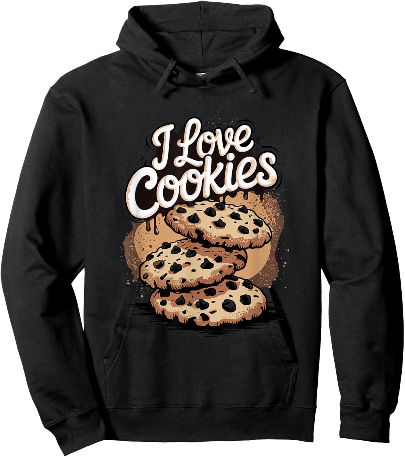 Cookie Baker Love I Love Cookies Hoodie - Hoodie | Black