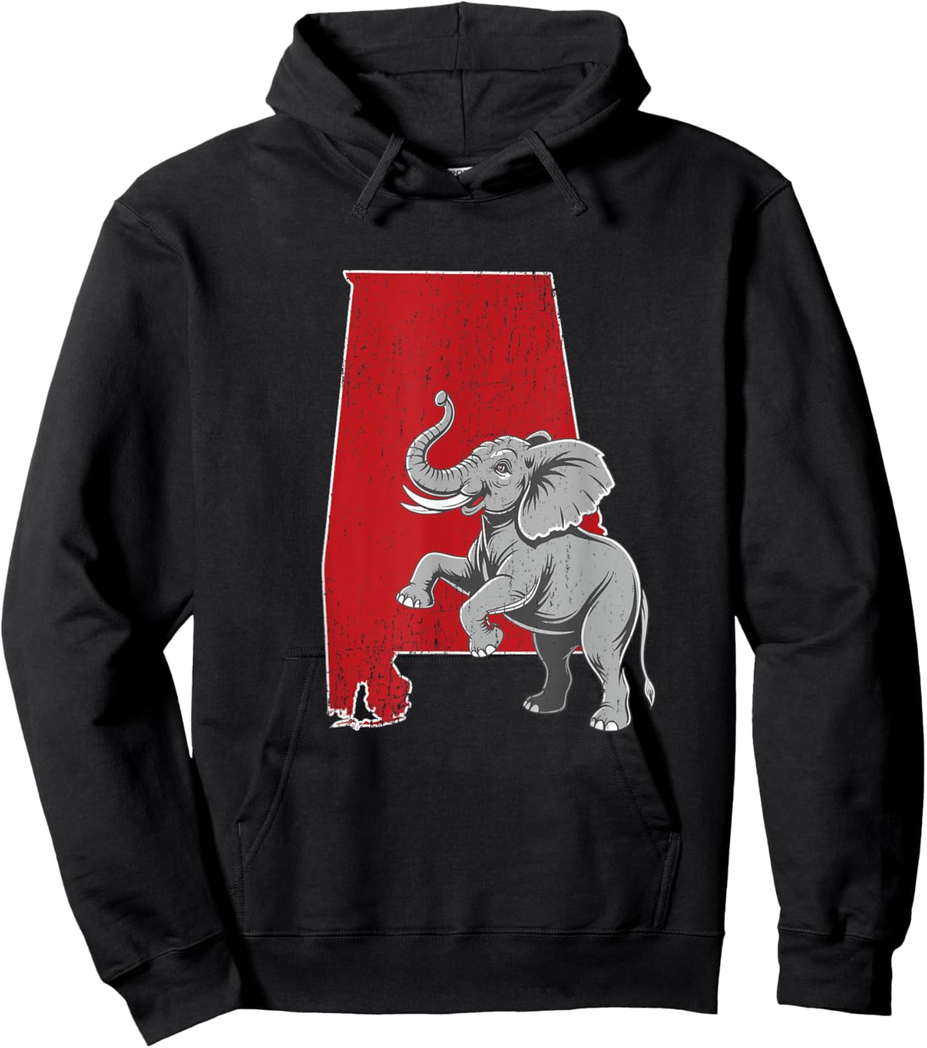 Alabama Football Lover - Elephant Game Day Hoodie - Hoodie | Black
