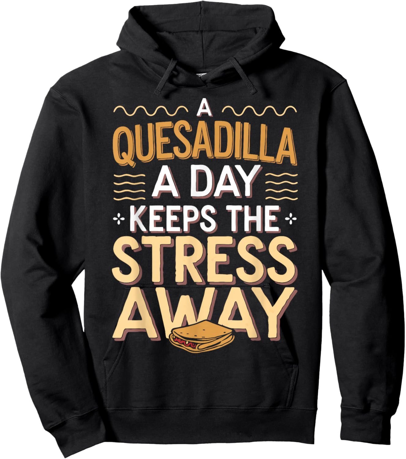 Funny Quesadilla Hoodie - Hoodie | Black