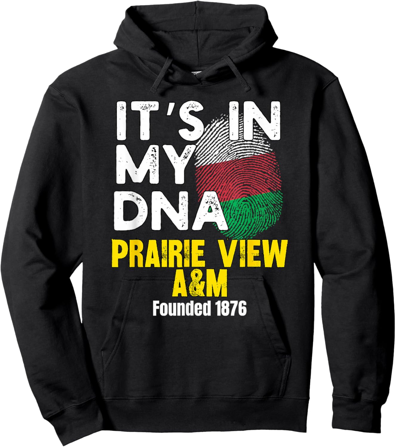 Prairie View A&M, PVAMU, Souvenir HBC Urban Apparel Hoodie - Hoodie | Black