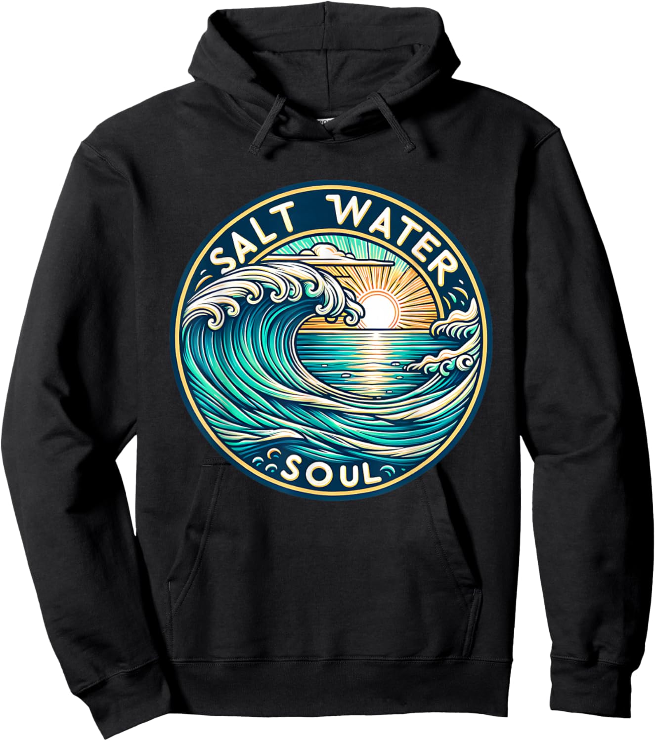 Saltwater Soul Hoodie - Hoodie | Black
