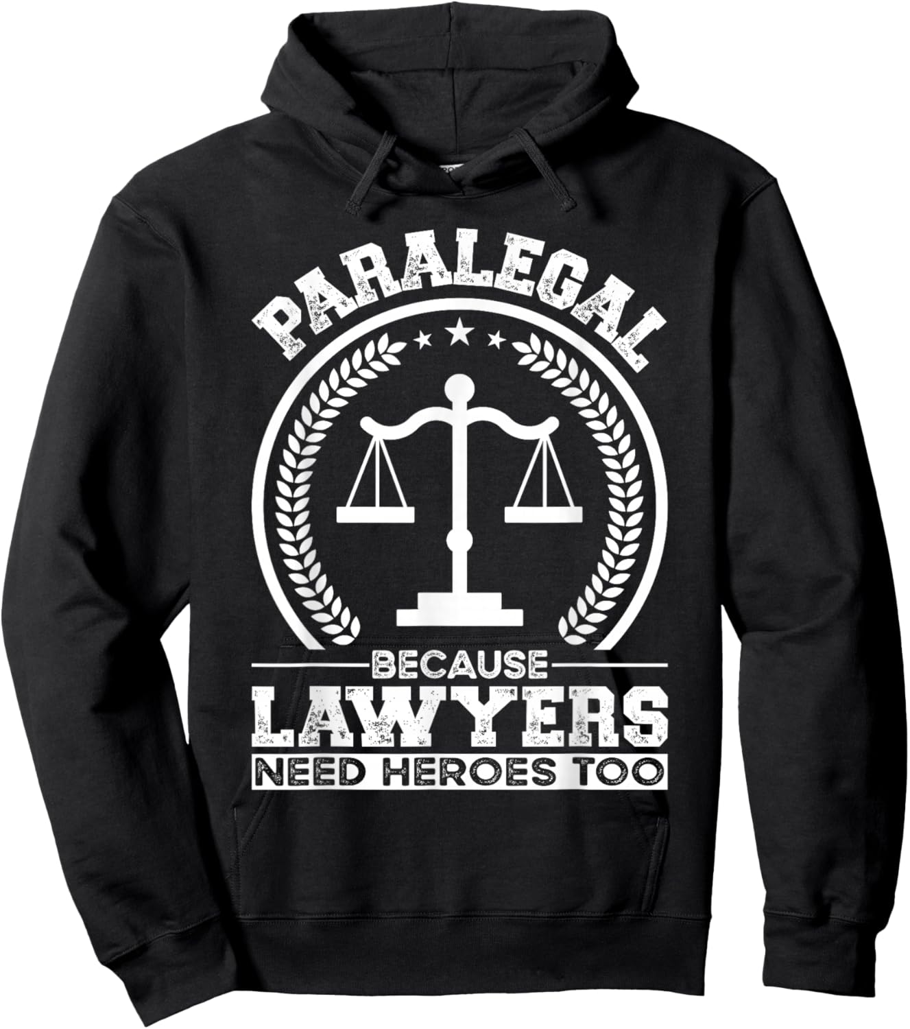 Paralegal Hoodie - Hoodie | Black