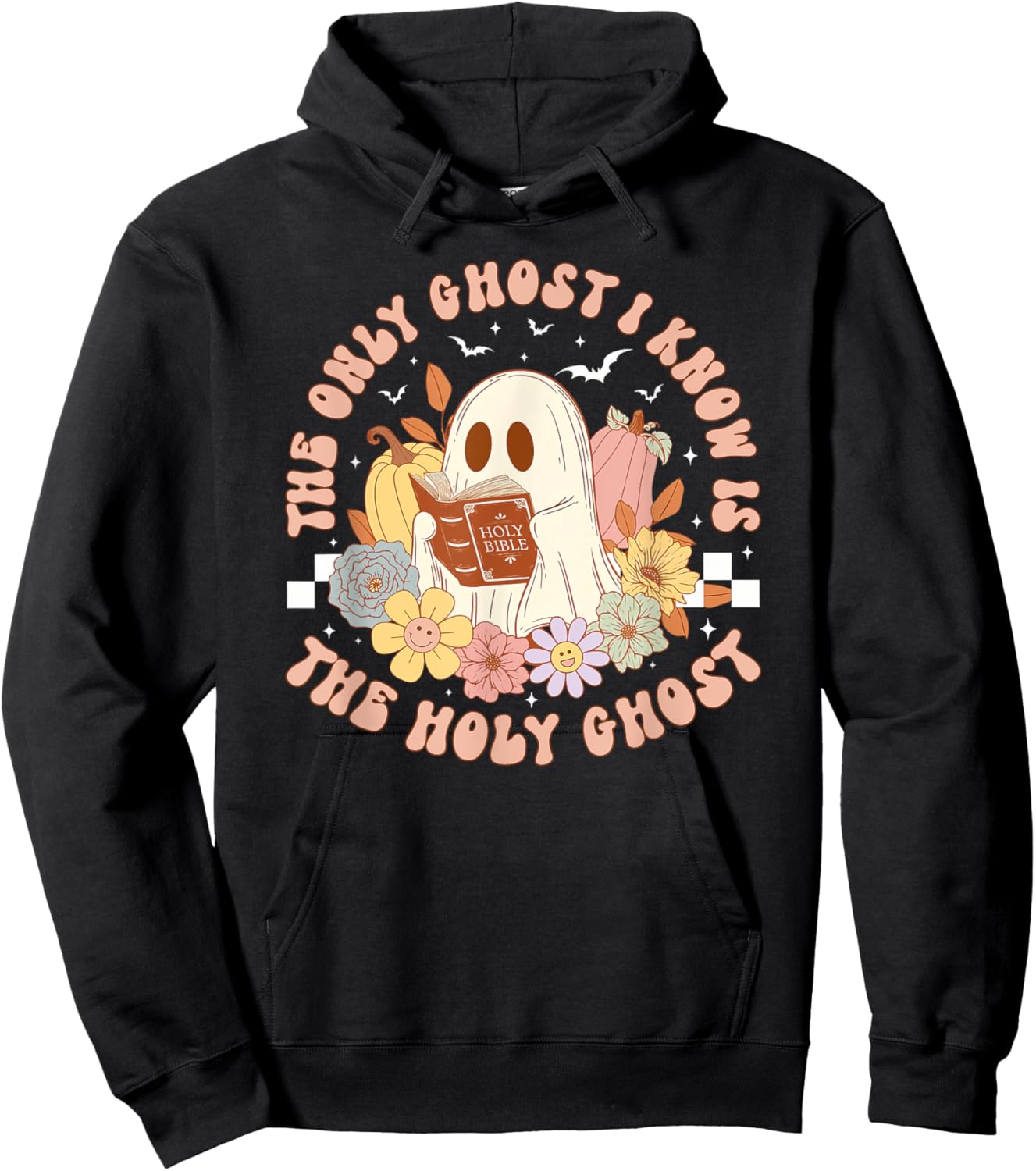 The Only Ghost I Know Is The Holy Ghost, Ghost Read Book Hoodie - Hoodie | Black