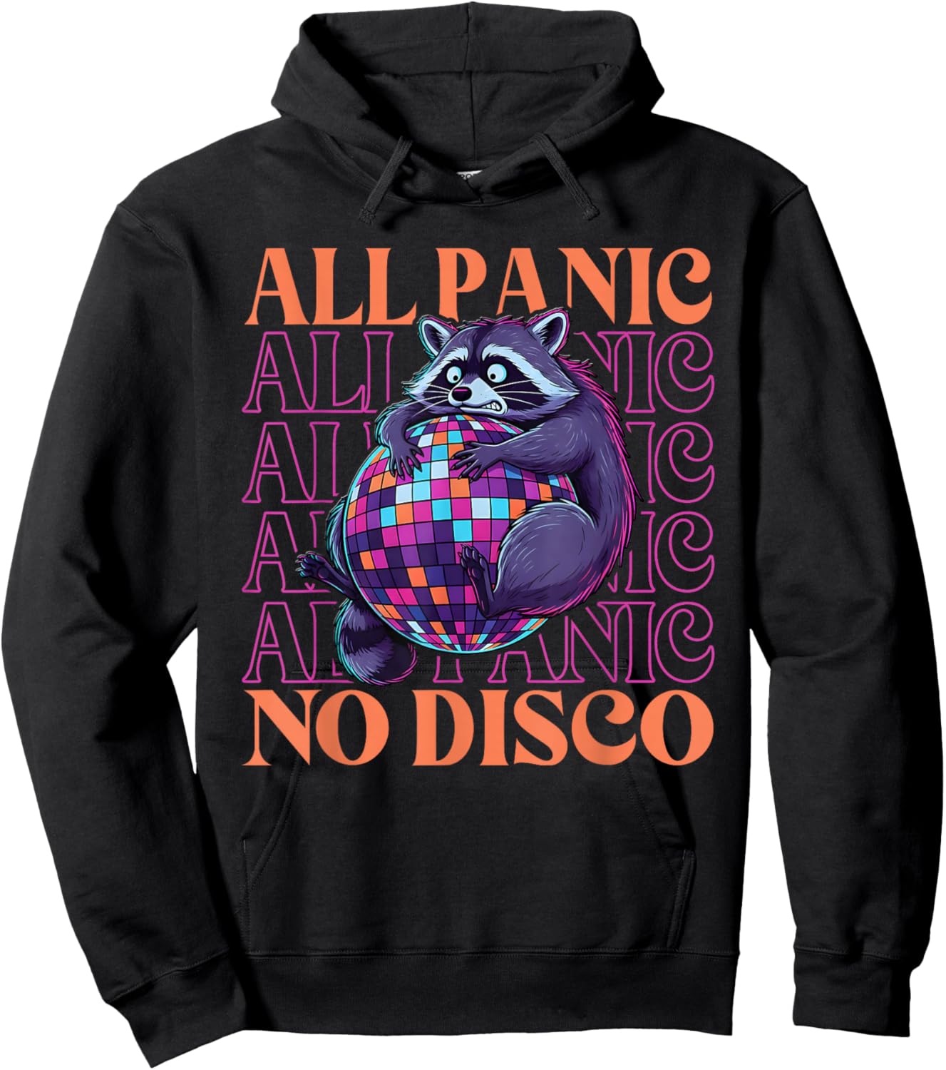 All Panic No Disco Hoodie - Hoodie | Black