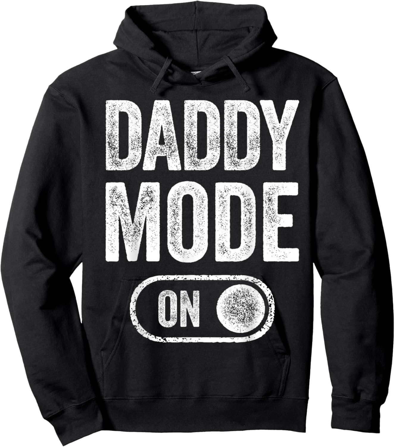 Daddy Mode On Funny Soon To Be Dad Gifts 1St Time Dad Father Hoodie - Hoodie | Black