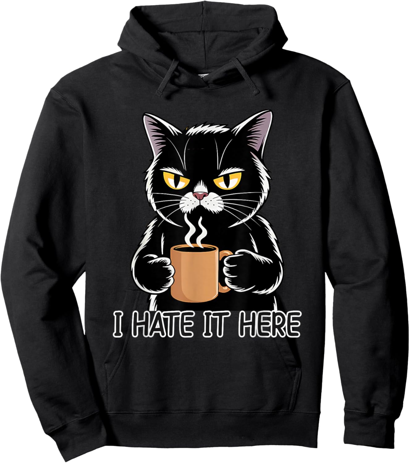 I Hate It Here Hoodie - Hoodie | Black
