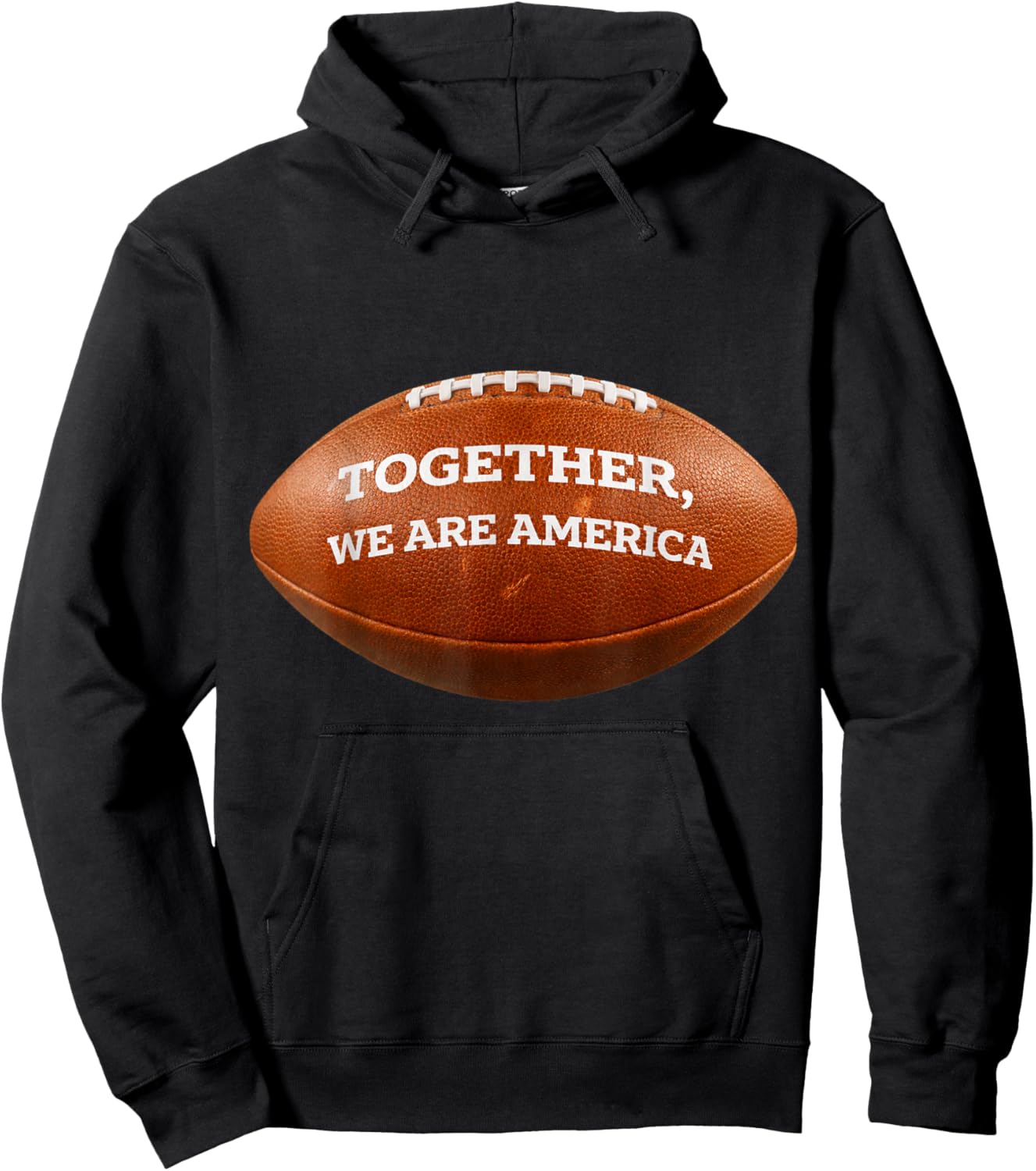 Together We are America Hoodie - Hoodie | Black