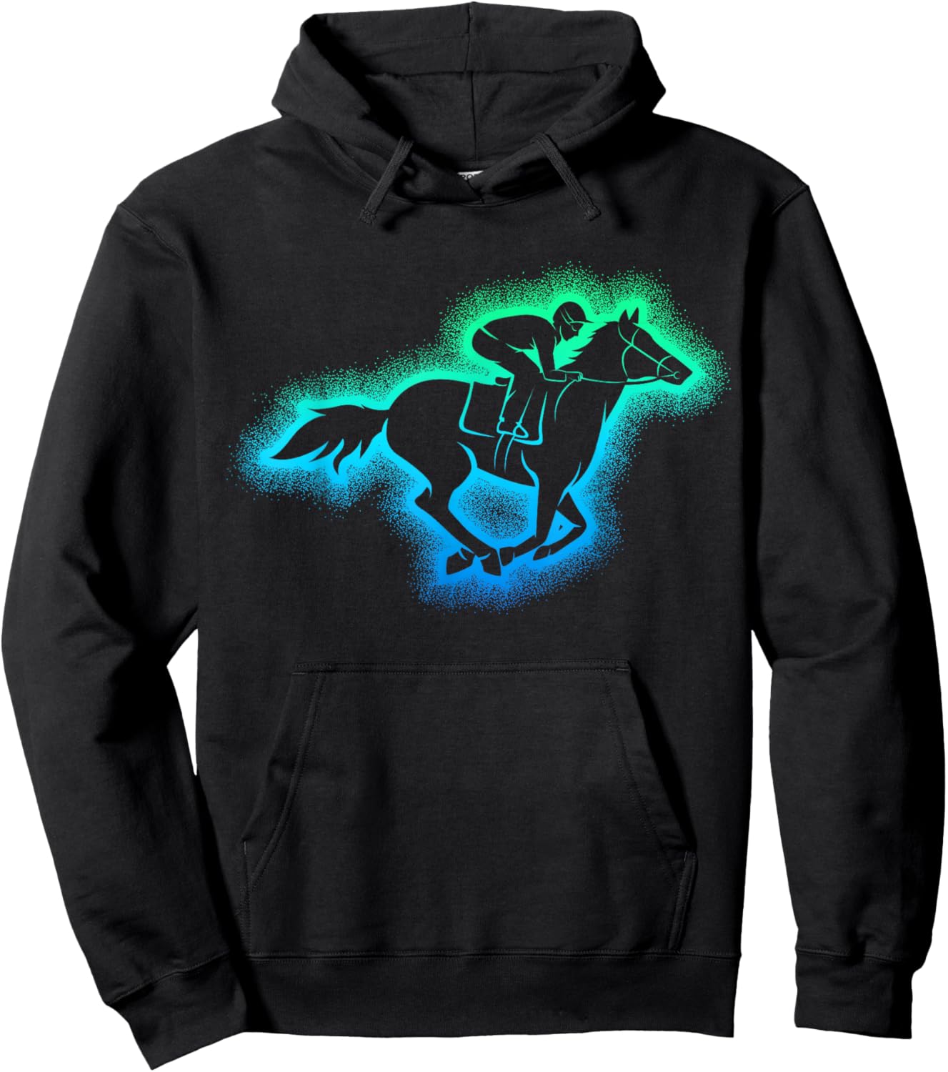 Horse Racing Derby Jockey Hoodie - Hoodie | Black
