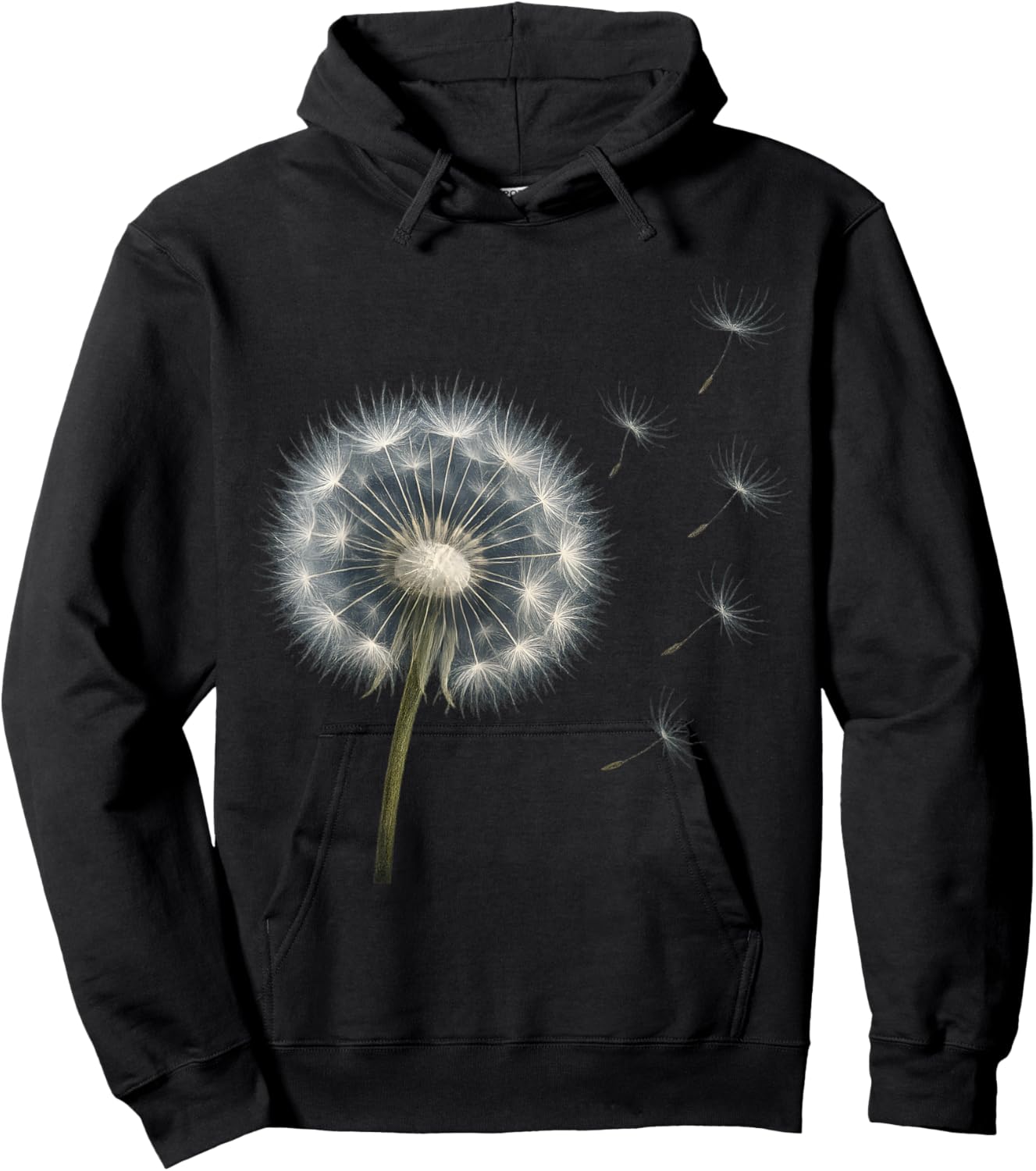 d'été Motif Pissenlit pour Femme Hoodie - Hoodie | Black