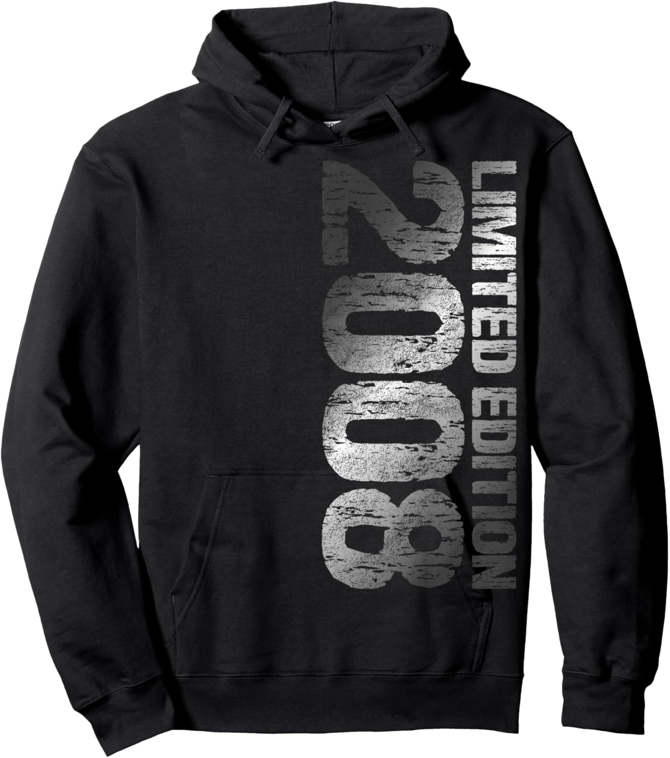 2008 Mann Frau 18. Geburtstag Limited Edition 18 Hoodie - Hoodie | Black