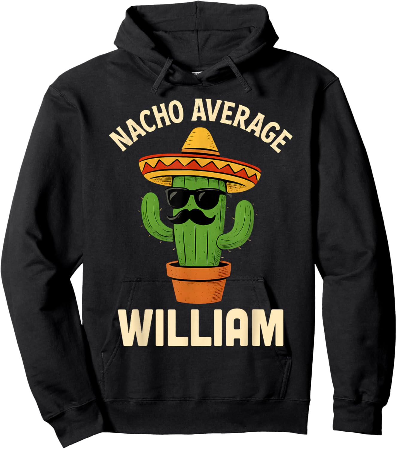 William Gifts Birthday Funny Personalized Custom Name Hoodie - Hoodie | Black