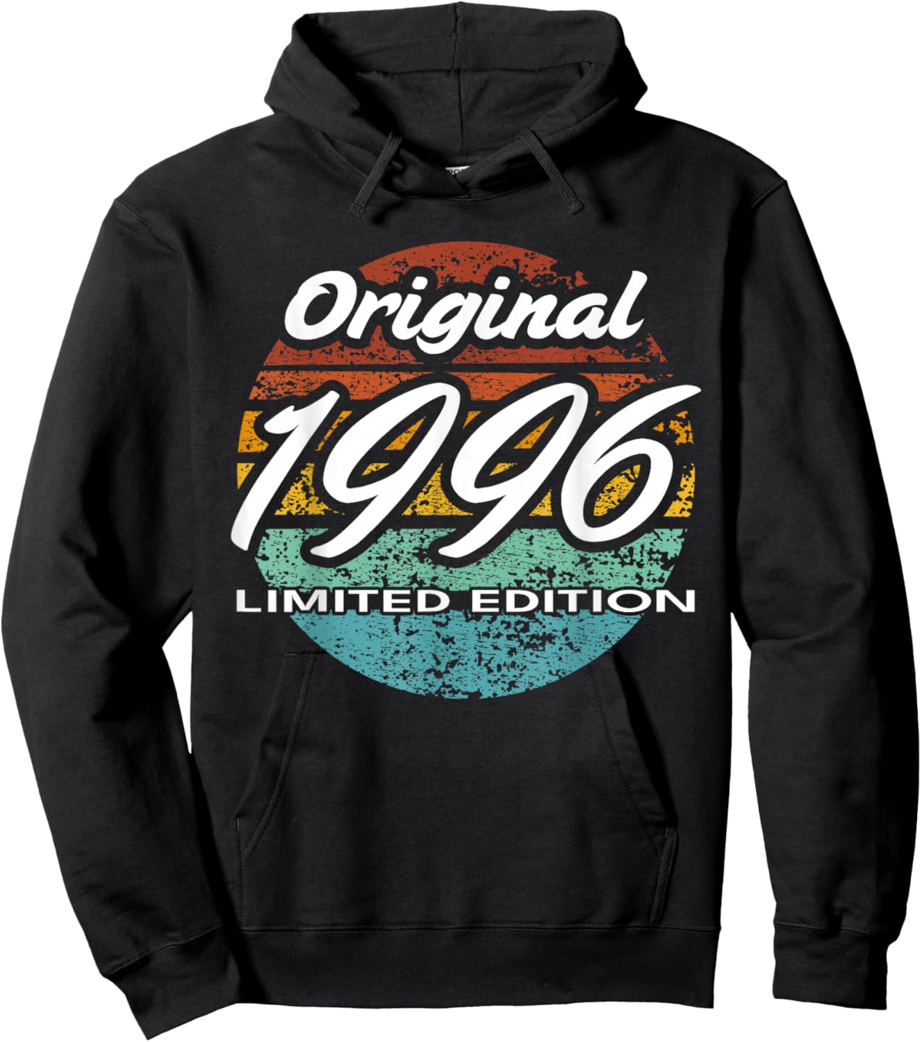 30th Birthday Man Woman 30 Years 1996 Funny Gift Hoodie - Hoodie | Black