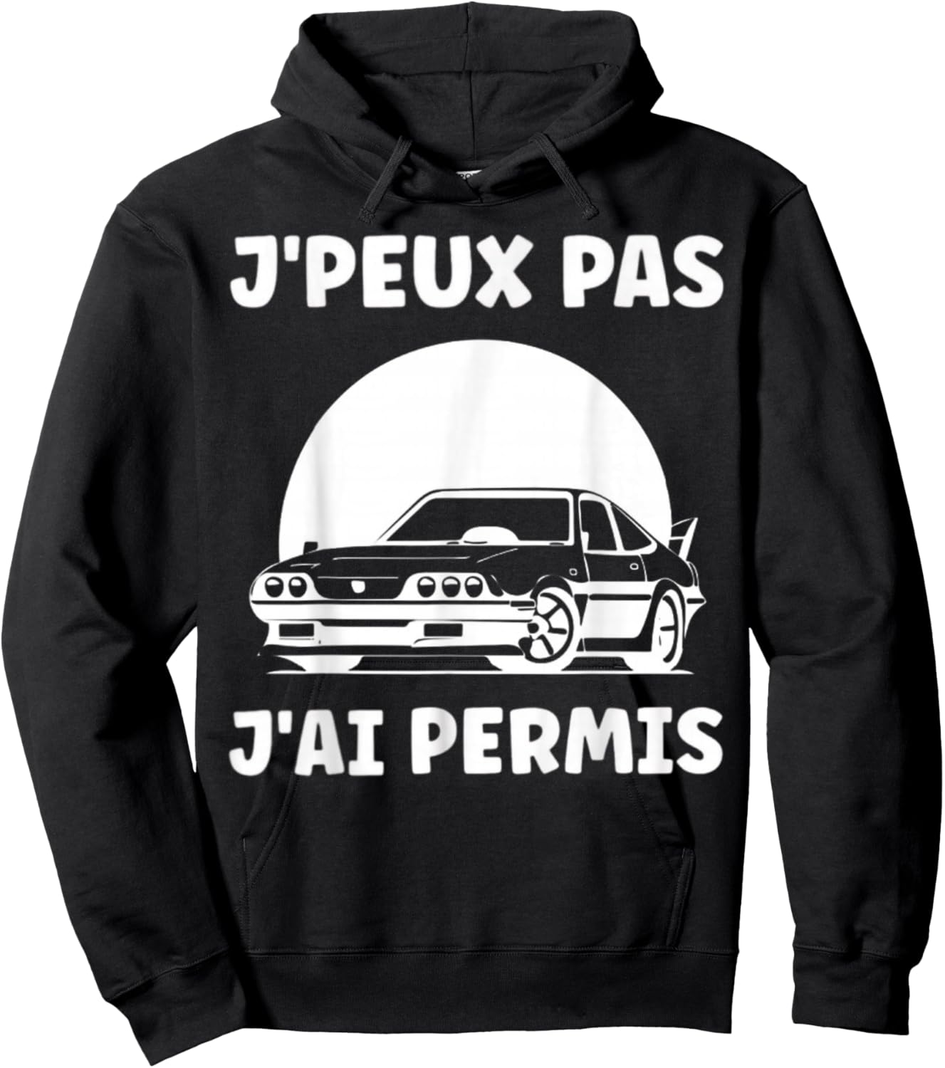 Car Driving License Gift Hoodie - Hoodie | Black