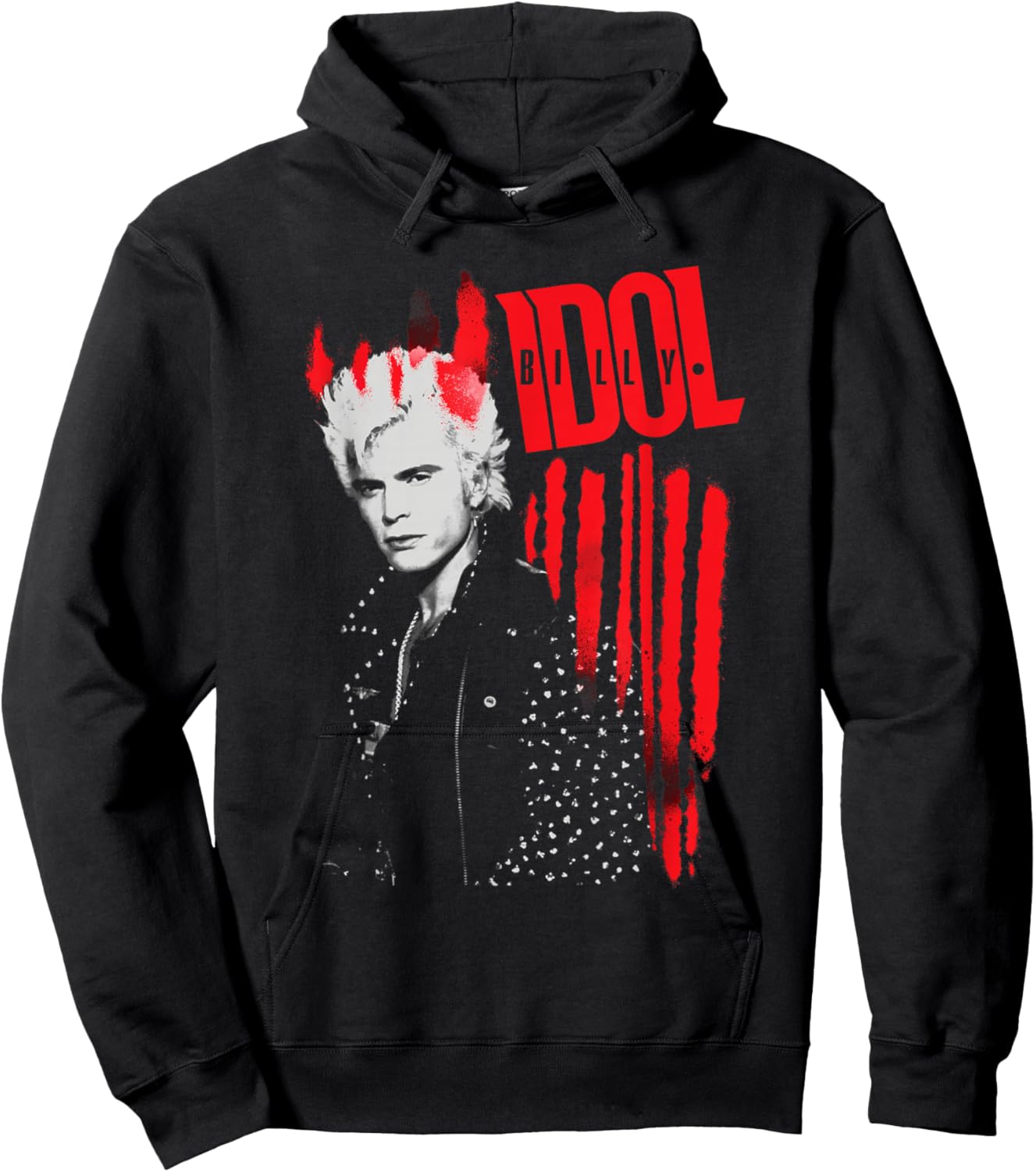 Billy Idol - Horns Hoodie - Hoodie | Black