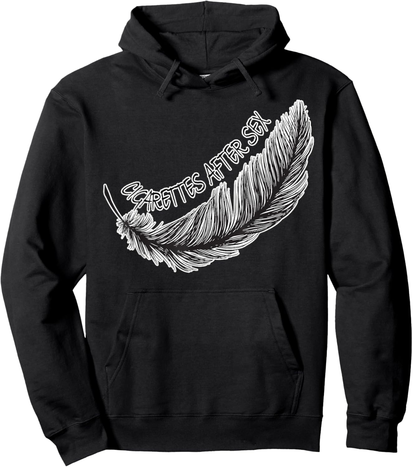 Love Cigarettes Apparel I Stopped Smoking After Sex Merch Hoodie - Hoodie | Black