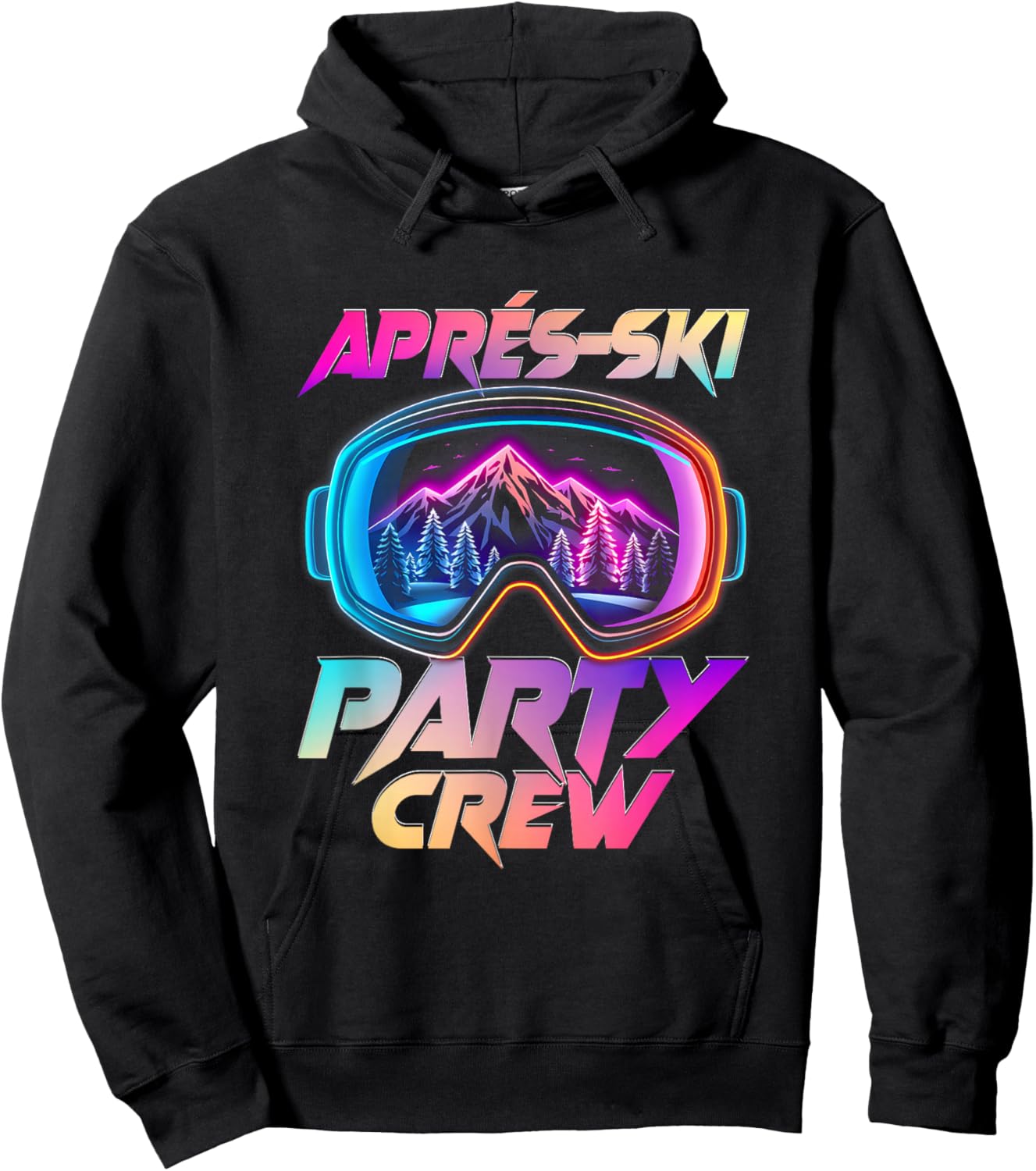 Crew Apres Ski Party | Ski Holidays Hoodie - Hoodie | Black