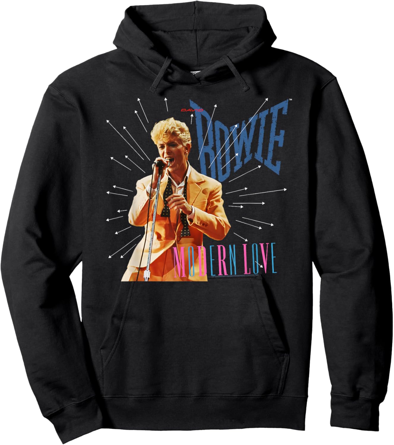 David Bowie Modern Love Photo by Denis O’Regan Hoodie - Hoodie | Black