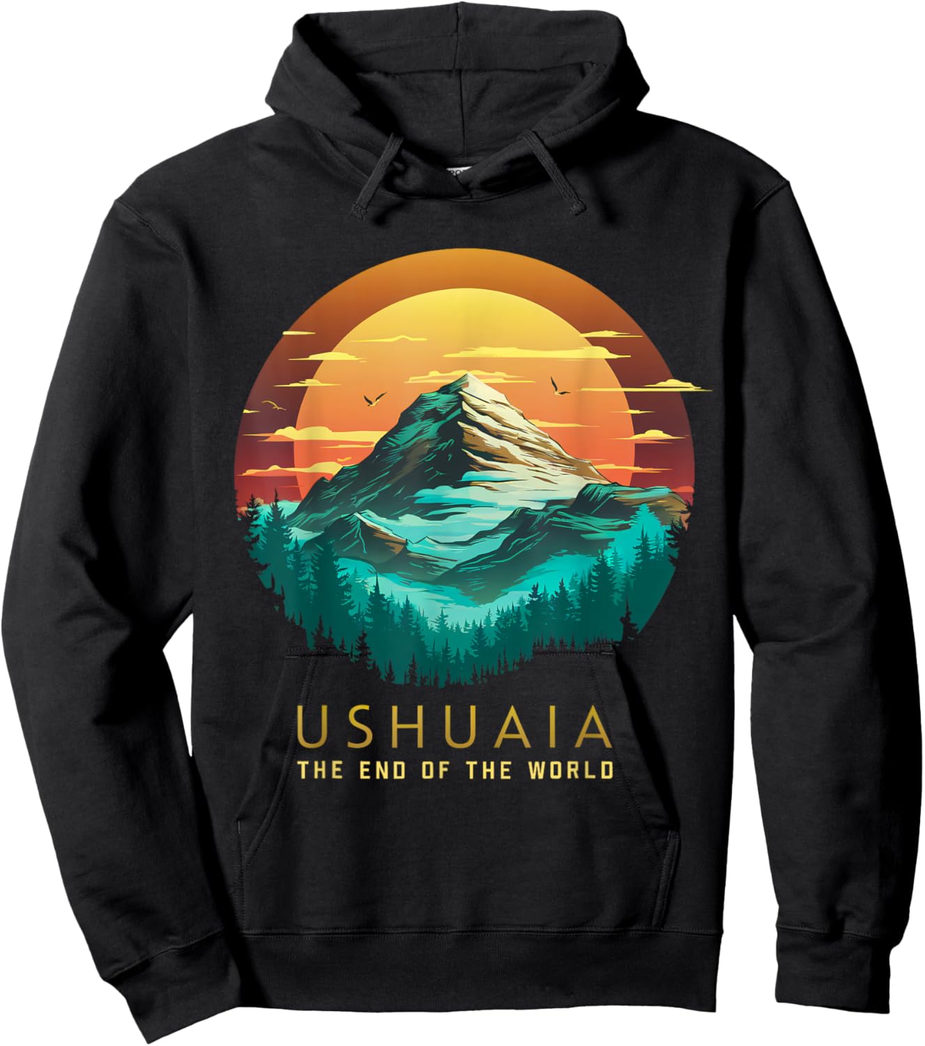 Ushuaia, Argentina Argentino Hoodie - Hoodie | Black