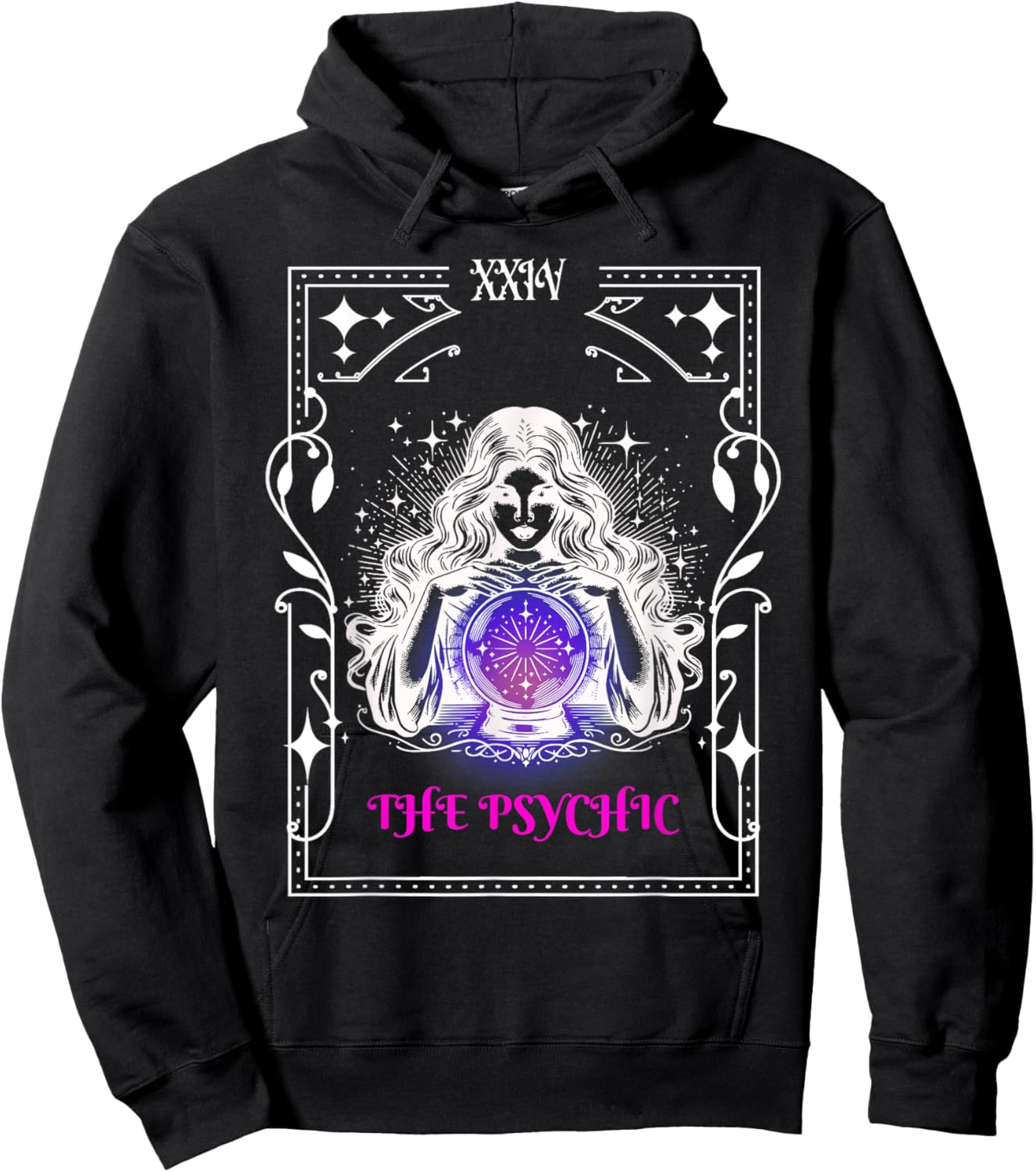 The Psychic Reader Gypsy Women Tarot Ball Reader Hoodie - Hoodie | Black