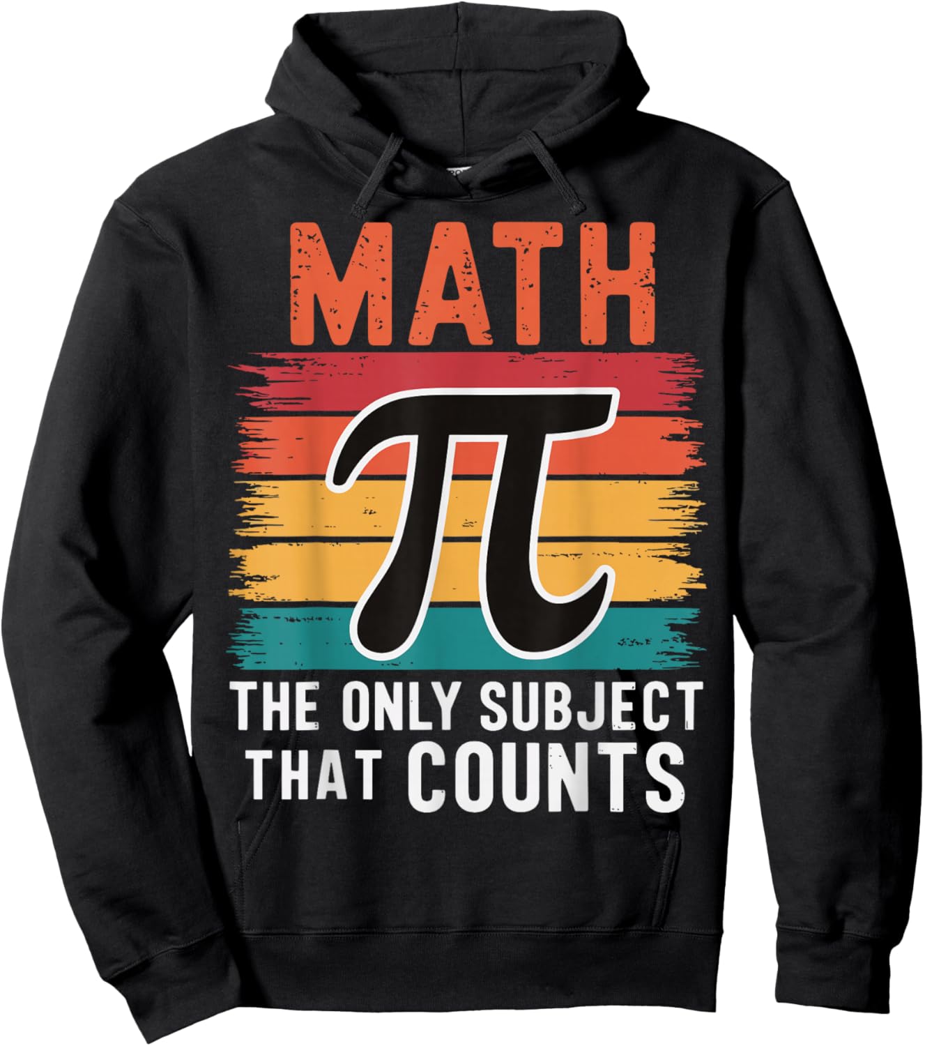 Math The Only Subject That Counts Hoodie - Hoodie | Black