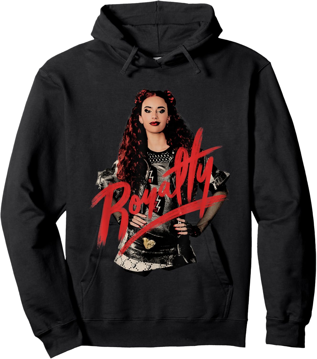 Disney Descendants: The Rise of Red Royalty Sassy Pose Logo Hoodie - Hoodie | Black