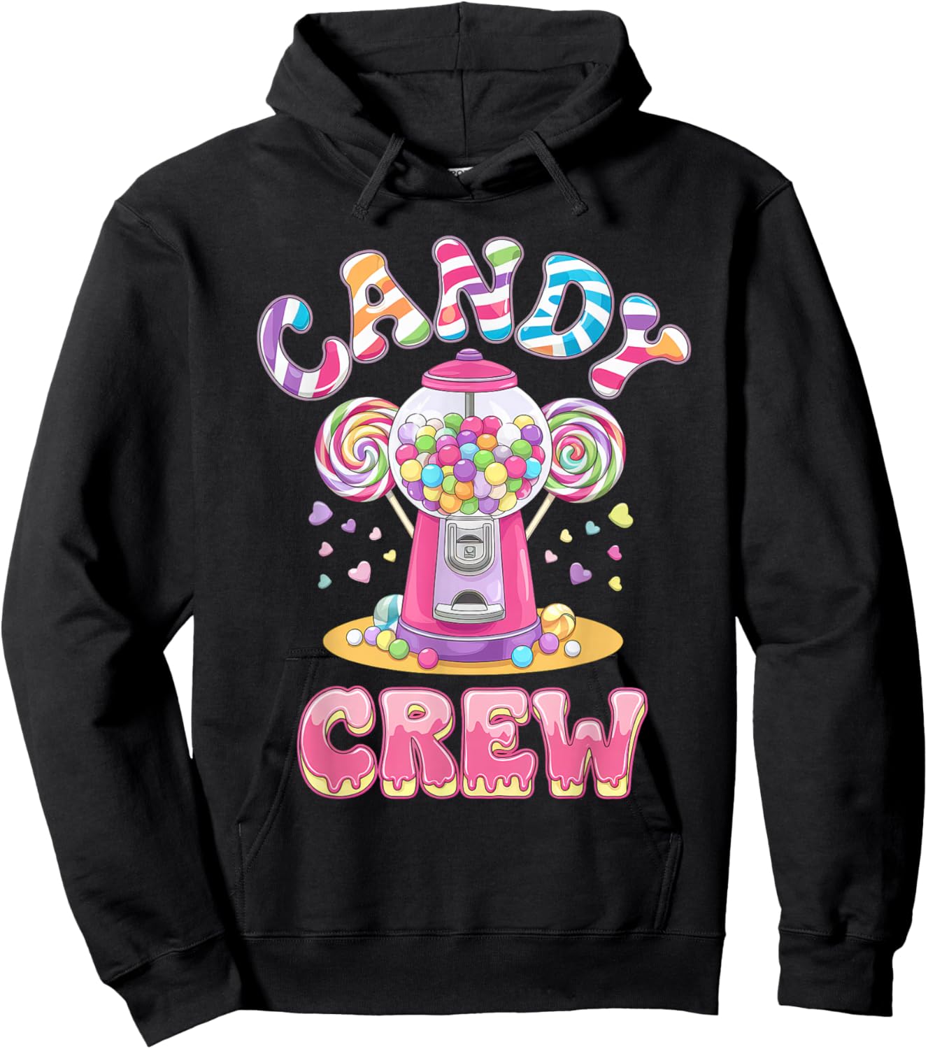 Candy Crew Shirt Men Women Children's Hoodie - Hoodie | Black
