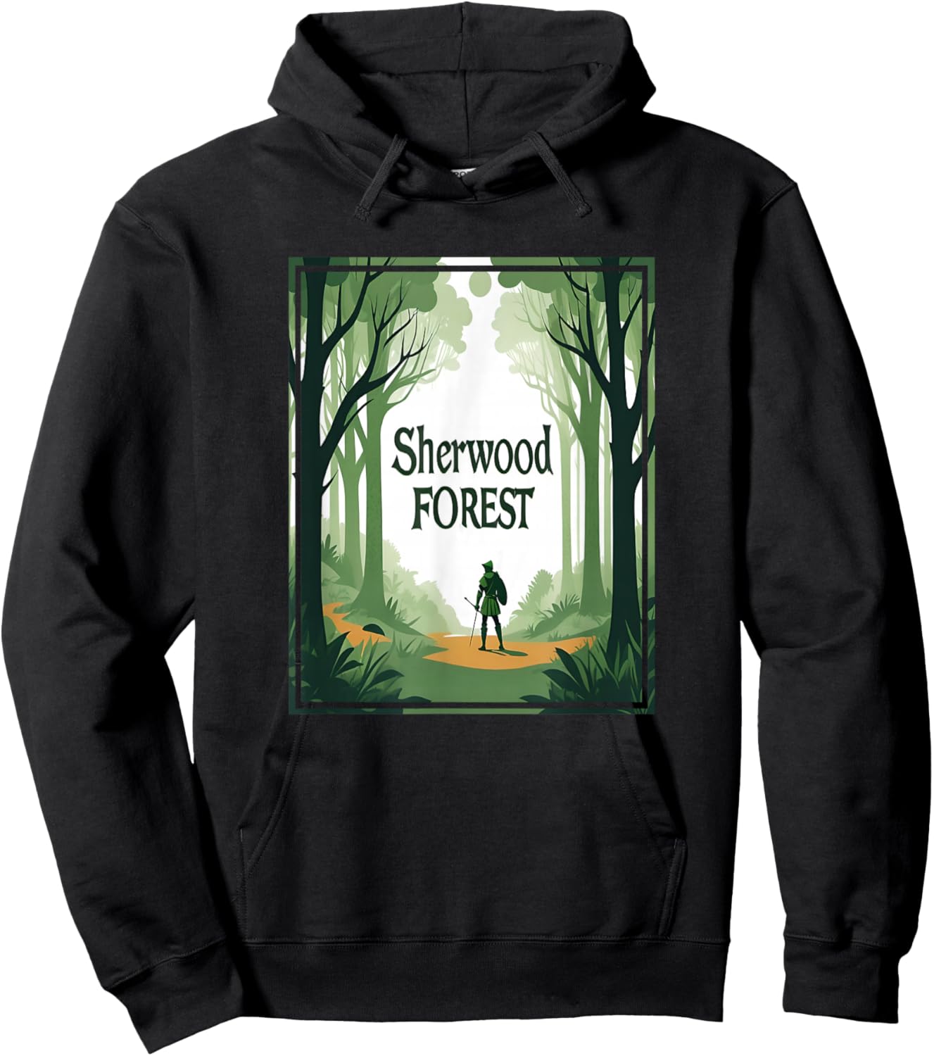 Sherwood Forest & Robin Hood Hoodie - Hoodie | Black