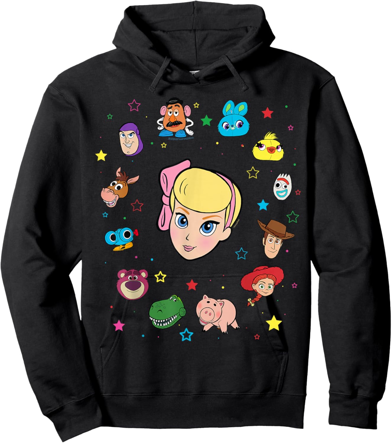 Disney and Pixar's Toy Story Bo Peep Big Face Collage Hoodie - Hoodie | Black