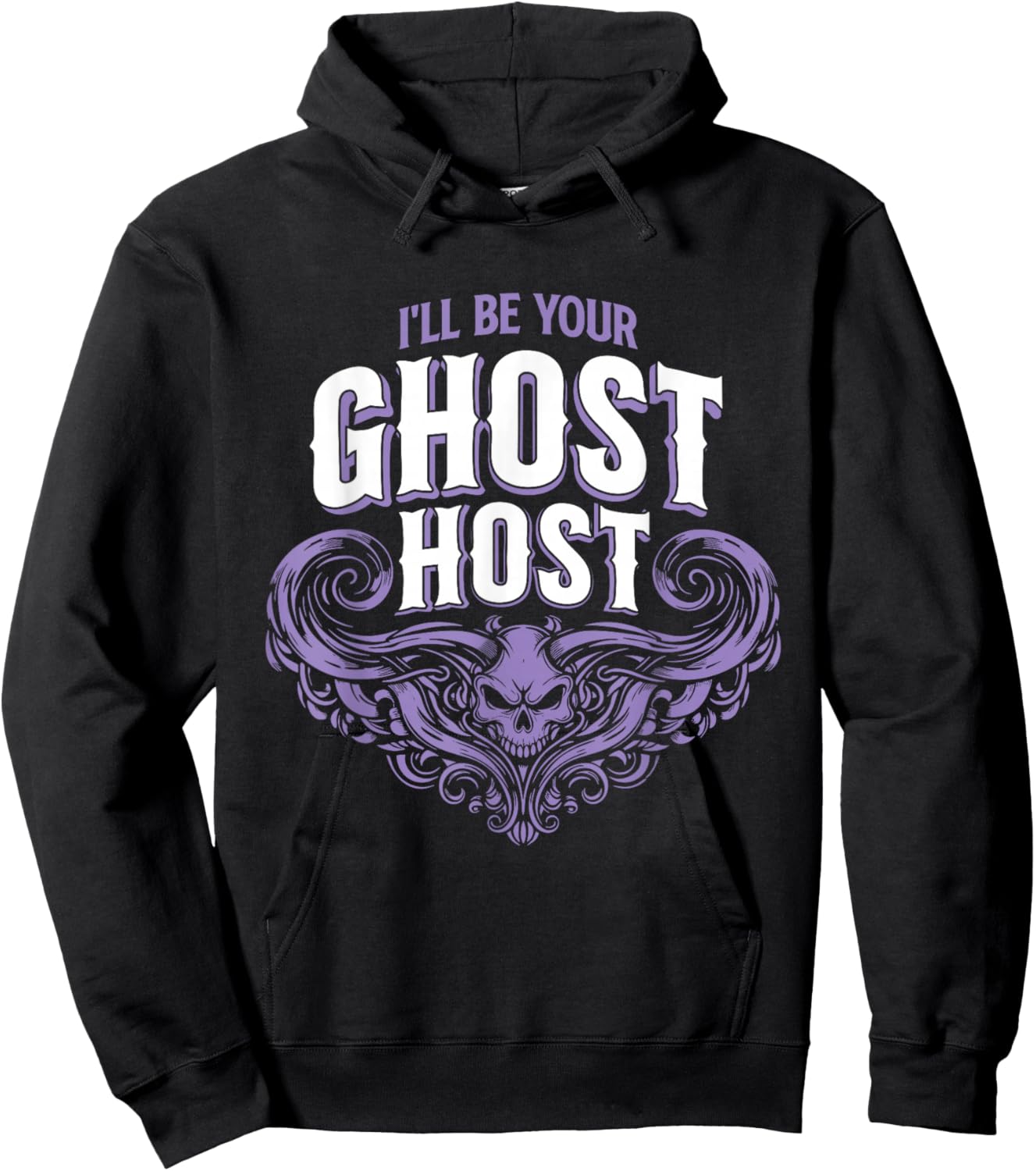 I'll Be Your Ghost Host - Spooky Halloween Party Hoodie - Hoodie | Black