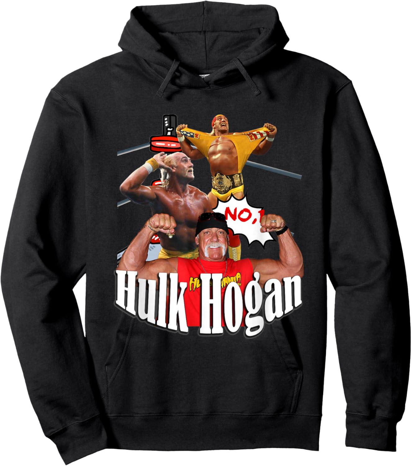 Hulk Hogan_006 Hoodie - Hoodie | Black