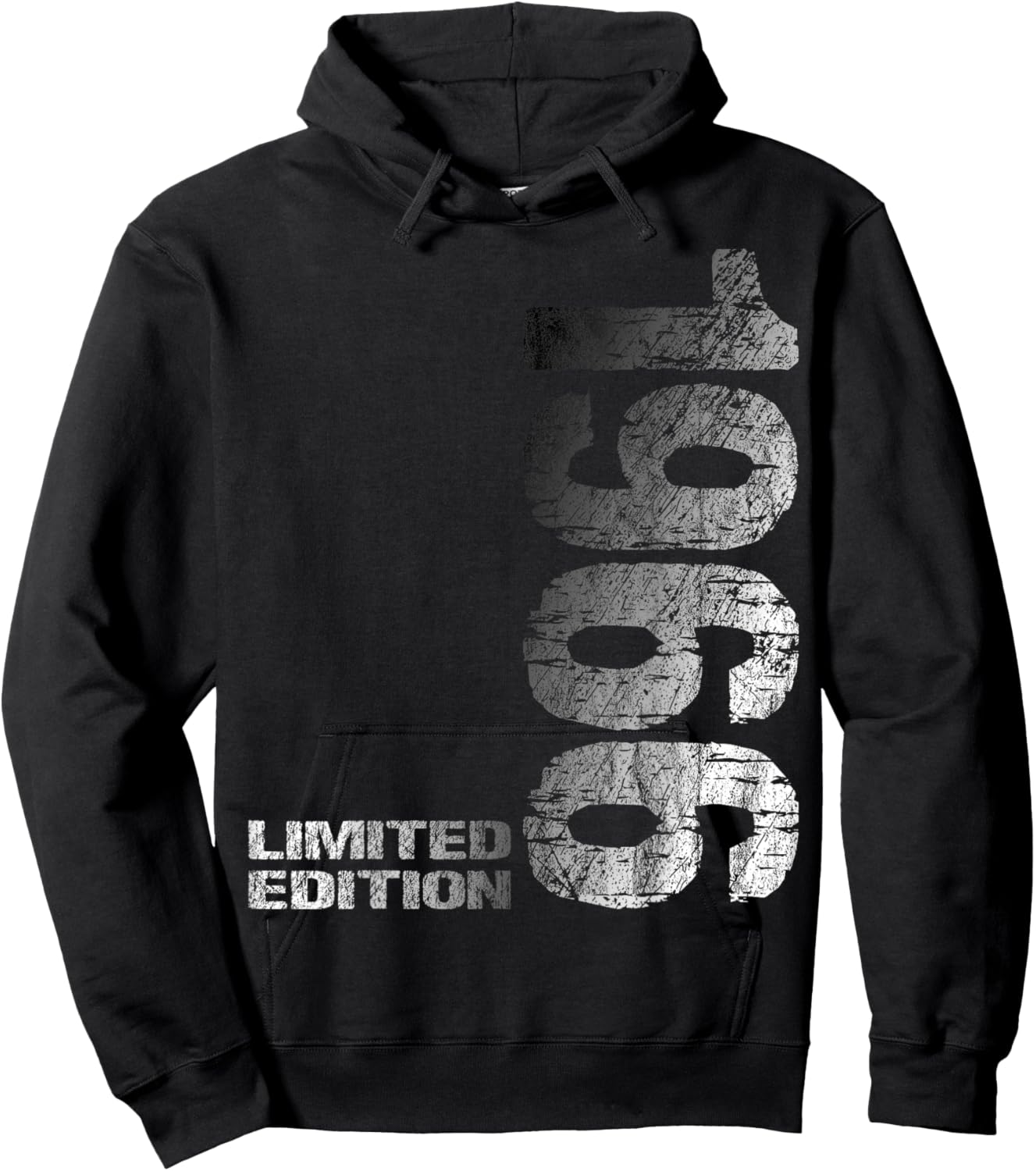 1966 Man Woman 60th Birthday Limited Edition 60 Hoodie - Hoodie | Black