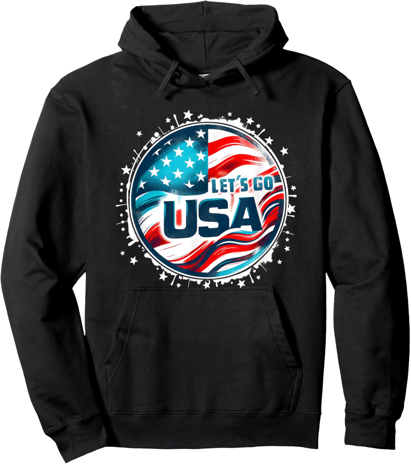 USA Go United States Sport USA Team Apparel USA Hoodie - Hoodie | Black