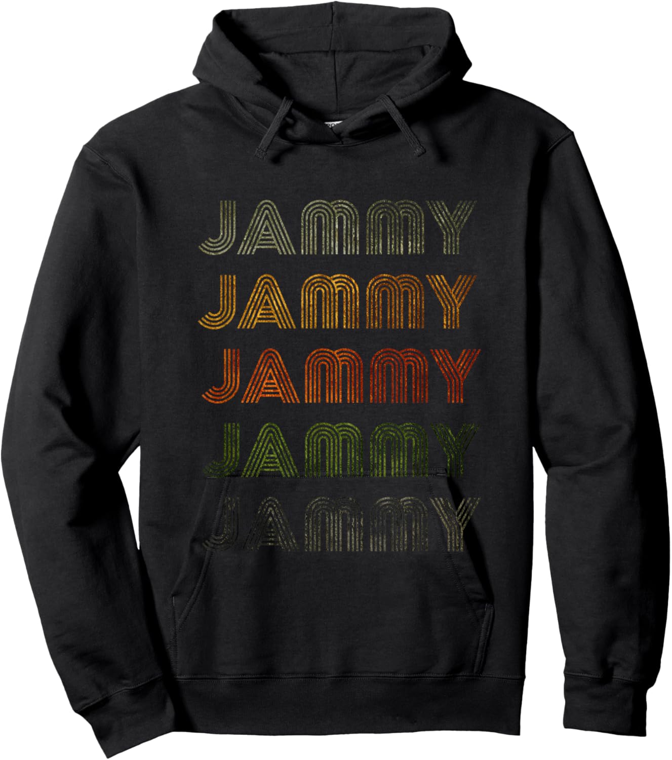 Love Heart Jammy Grunge Vintage Style Black Jammy Hoodie - Hoodie | Black