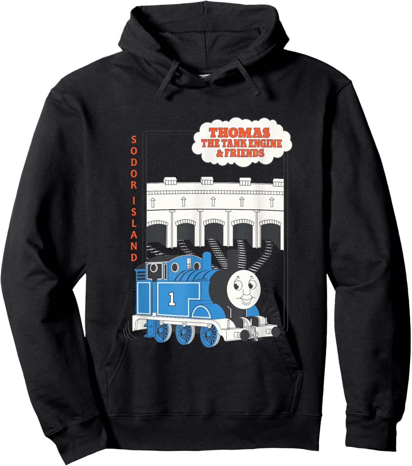 Thomas & Friends Sodor Island Hoodie - Hoodie | Black