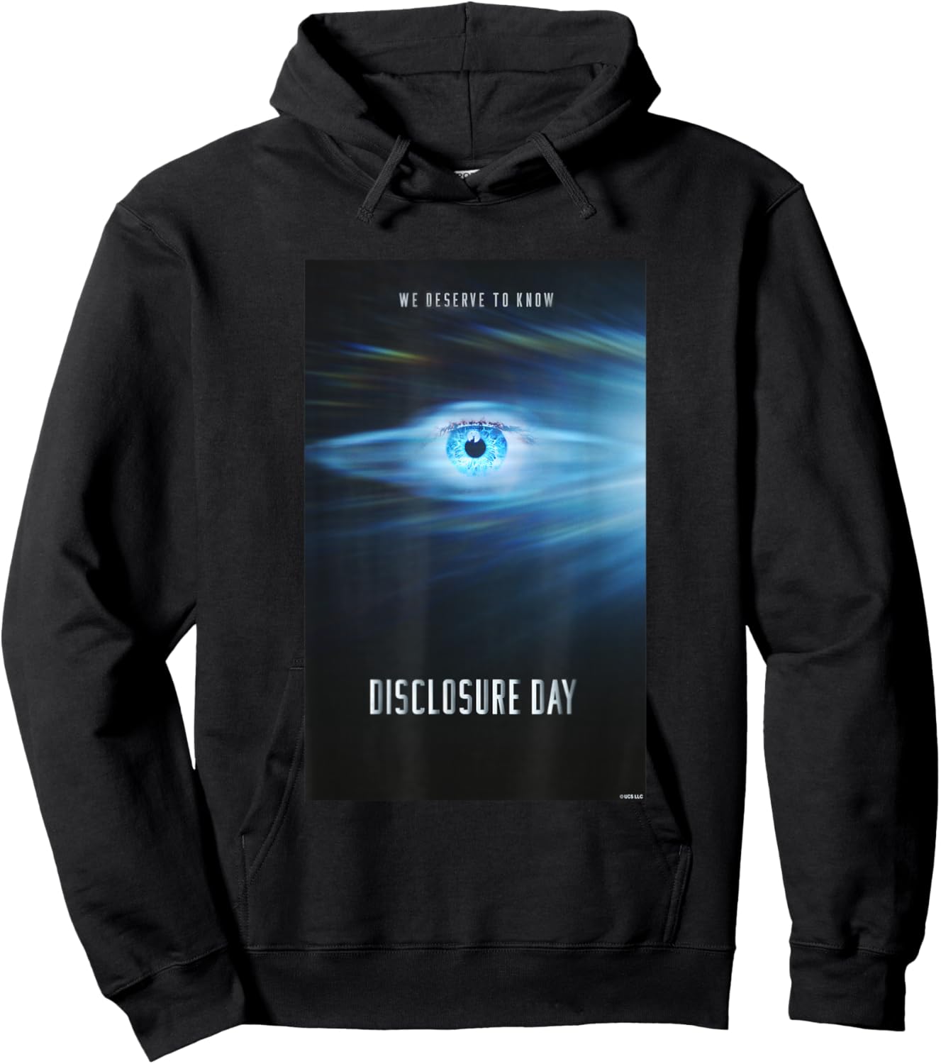 We Deserve to Know Eye Hoodie - Hoodie | Black