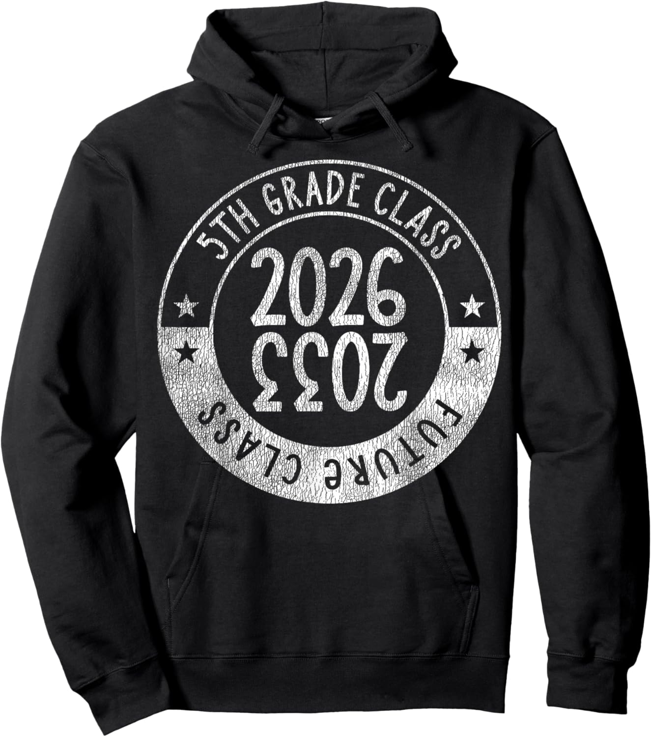 5th Grade Graduation Senior 2026 Future Class of 2033 Hoodie - Hoodie | Black