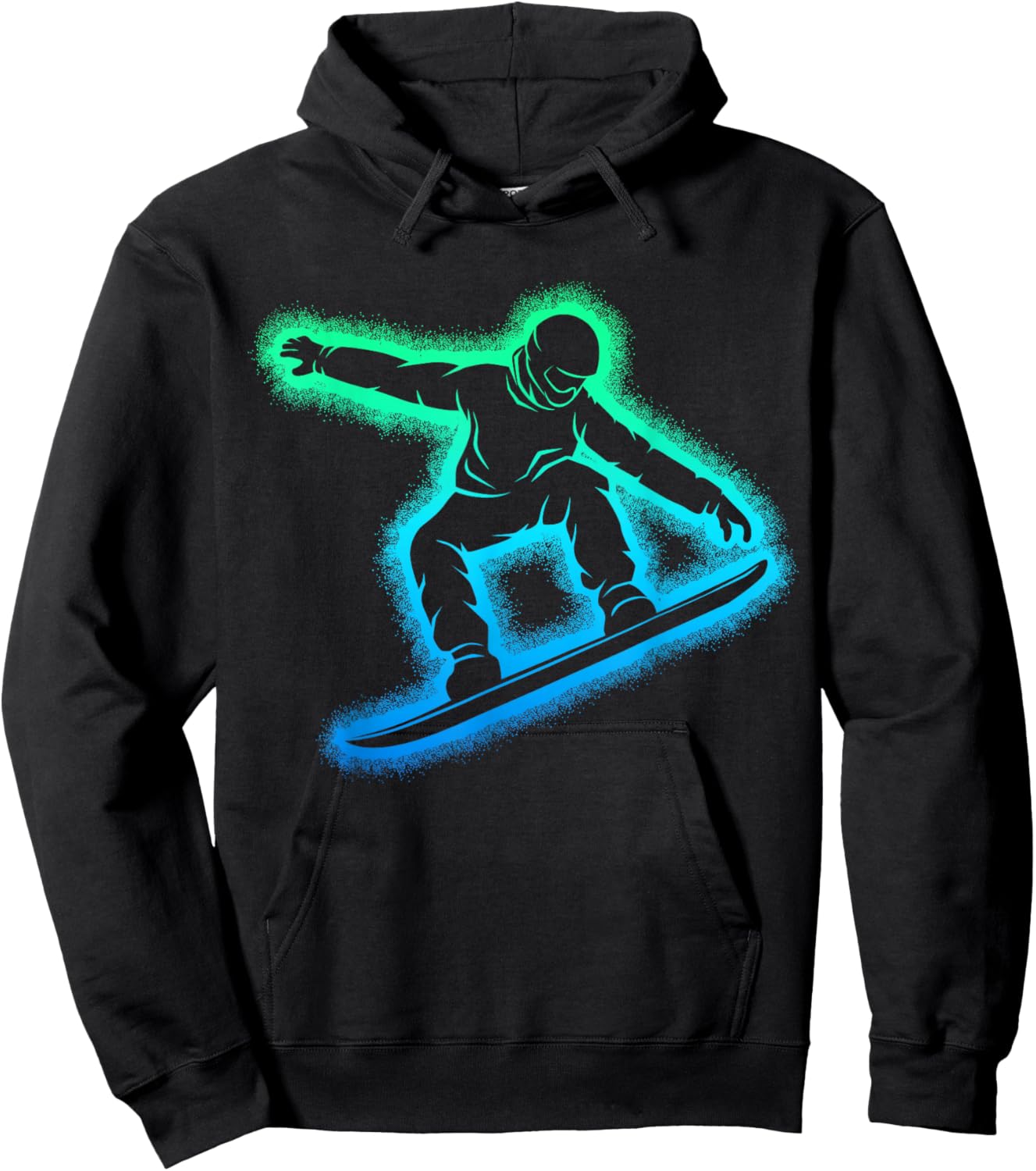 Snowboard Snowboarder Snowboarding Boys Children Men Hoodie - Hoodie | Black