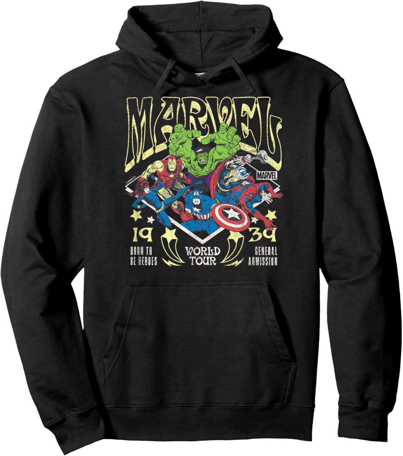 Marvel - Concert Hoodie - Hoodie | Black