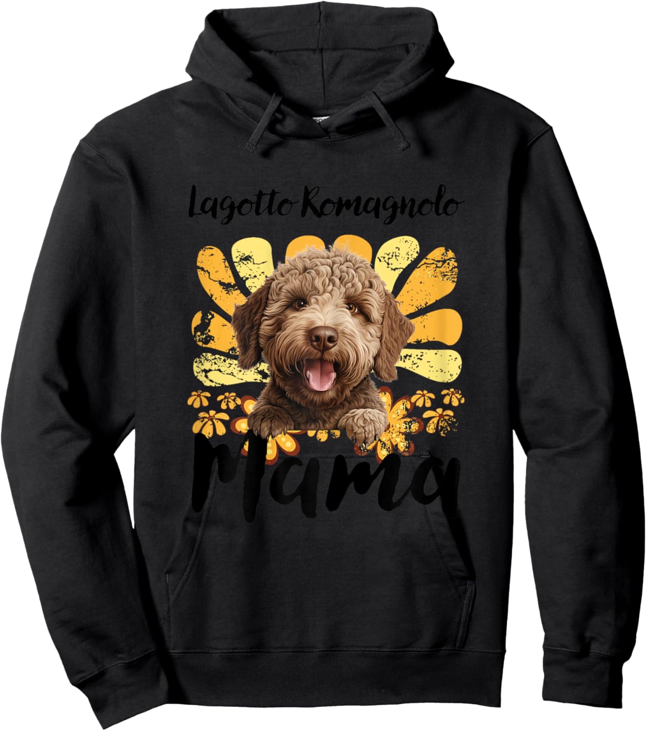Lagotto Romagnolo Mama Mom Lagotto Romagnolo Hoodie - Hoodie | Black