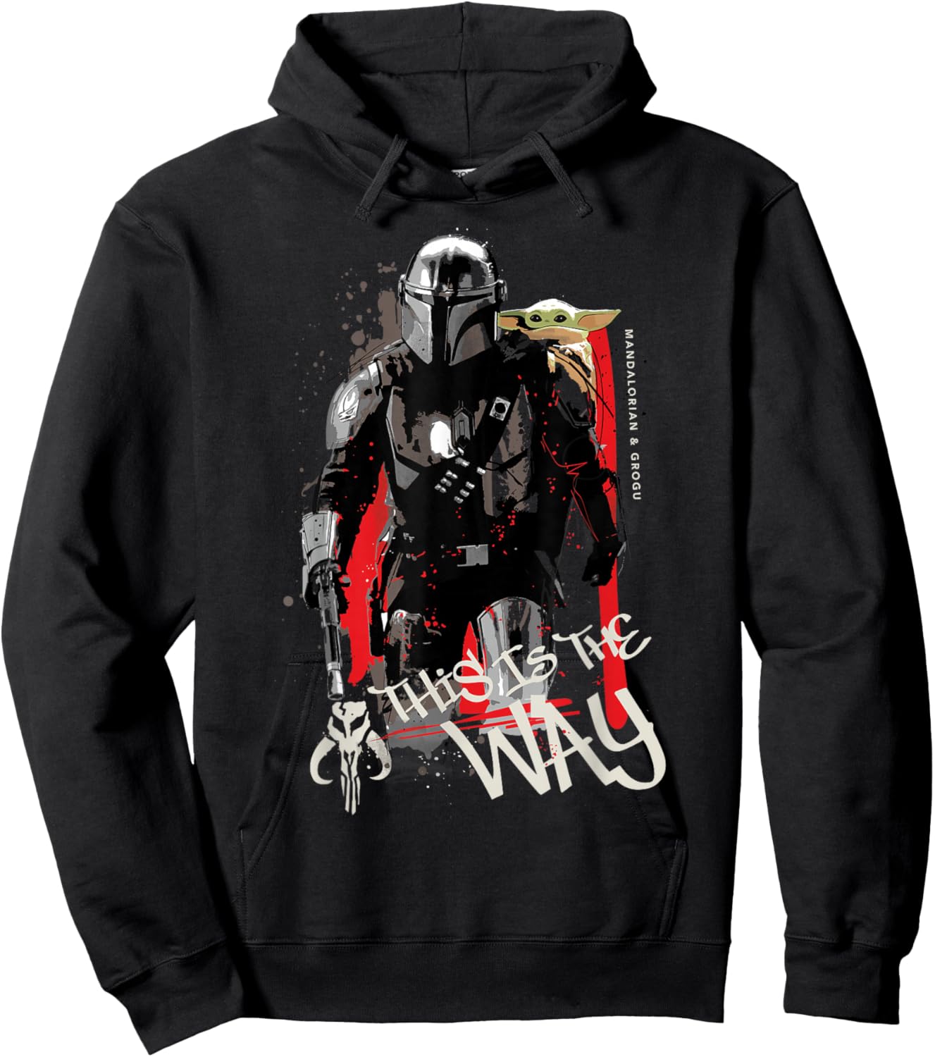 Mandalorian Grogu Way Hoodie - Hoodie | Black