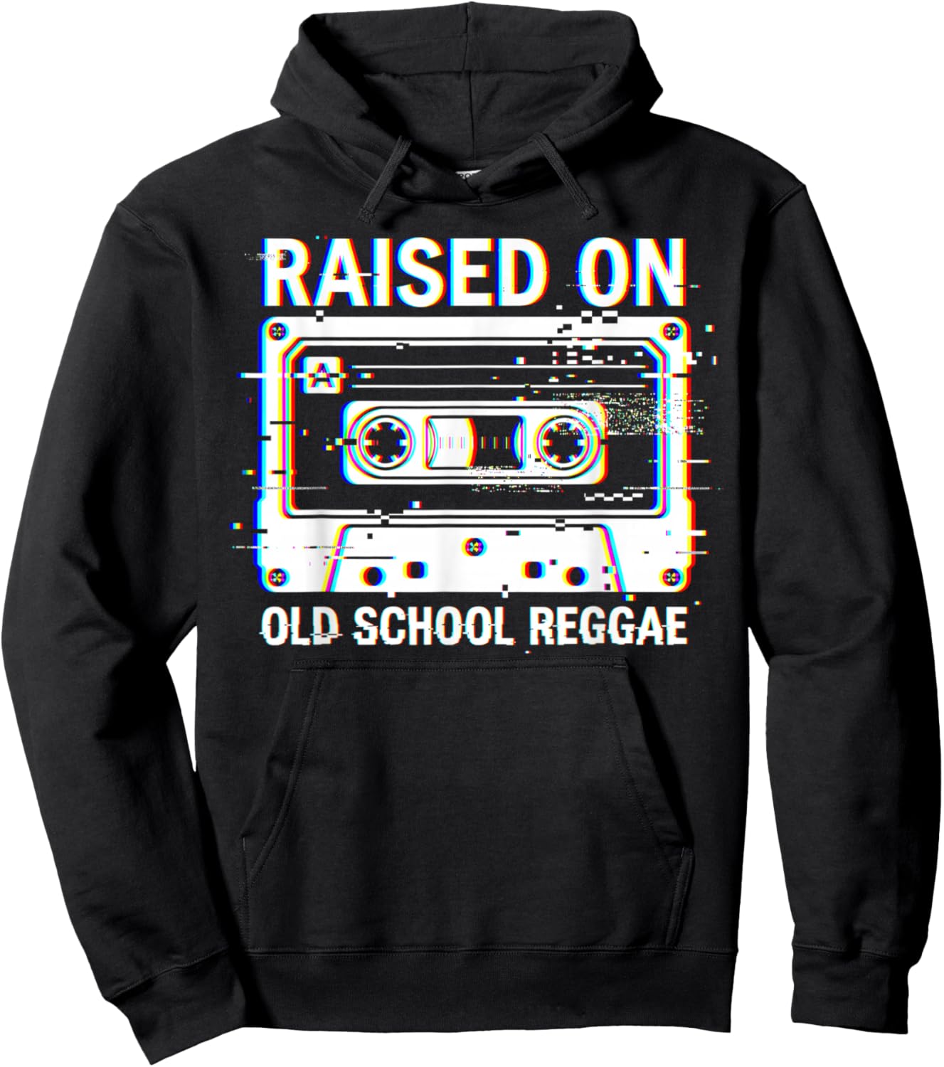 Raised On Old School Reggae Hoodie - Hoodie | Black