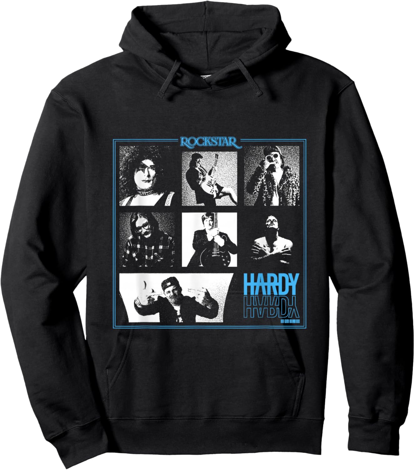 Official Hardy Rockstar Photos Hoodie - Hoodie | Black