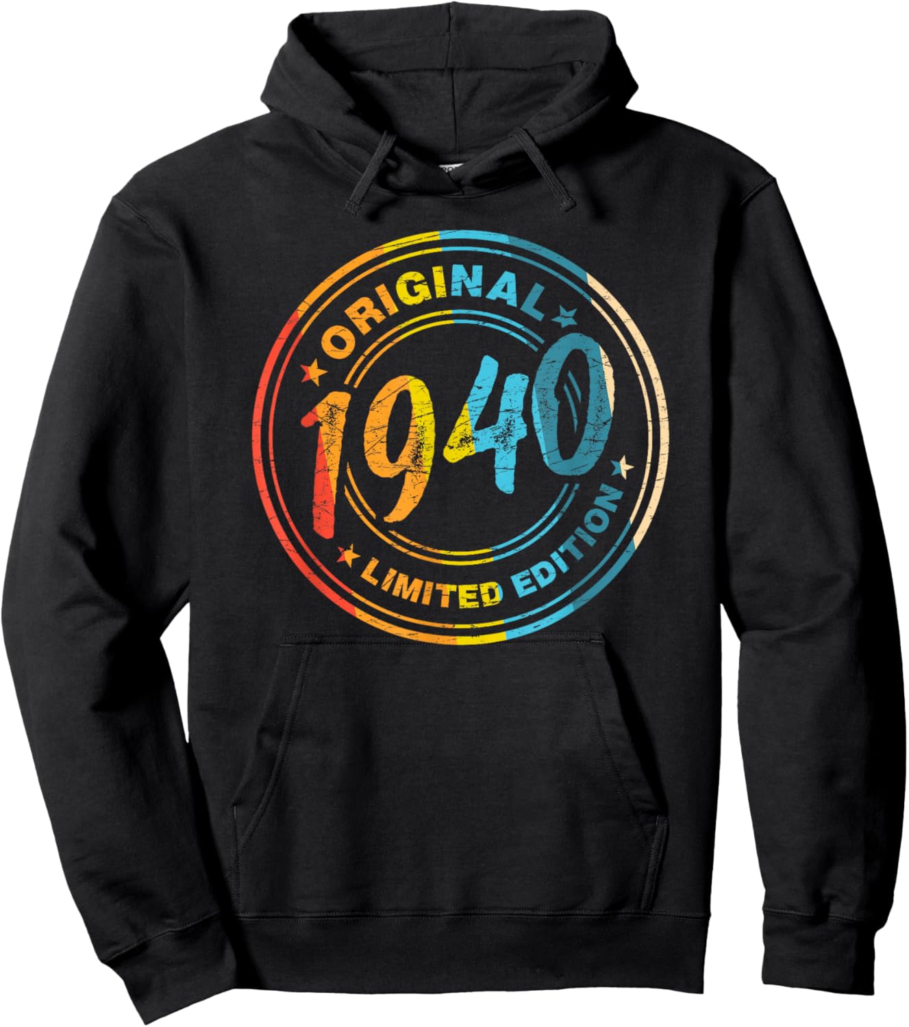 Original 1940 Vintage Birthday 86 Years Women Hoodie - Hoodie | Black