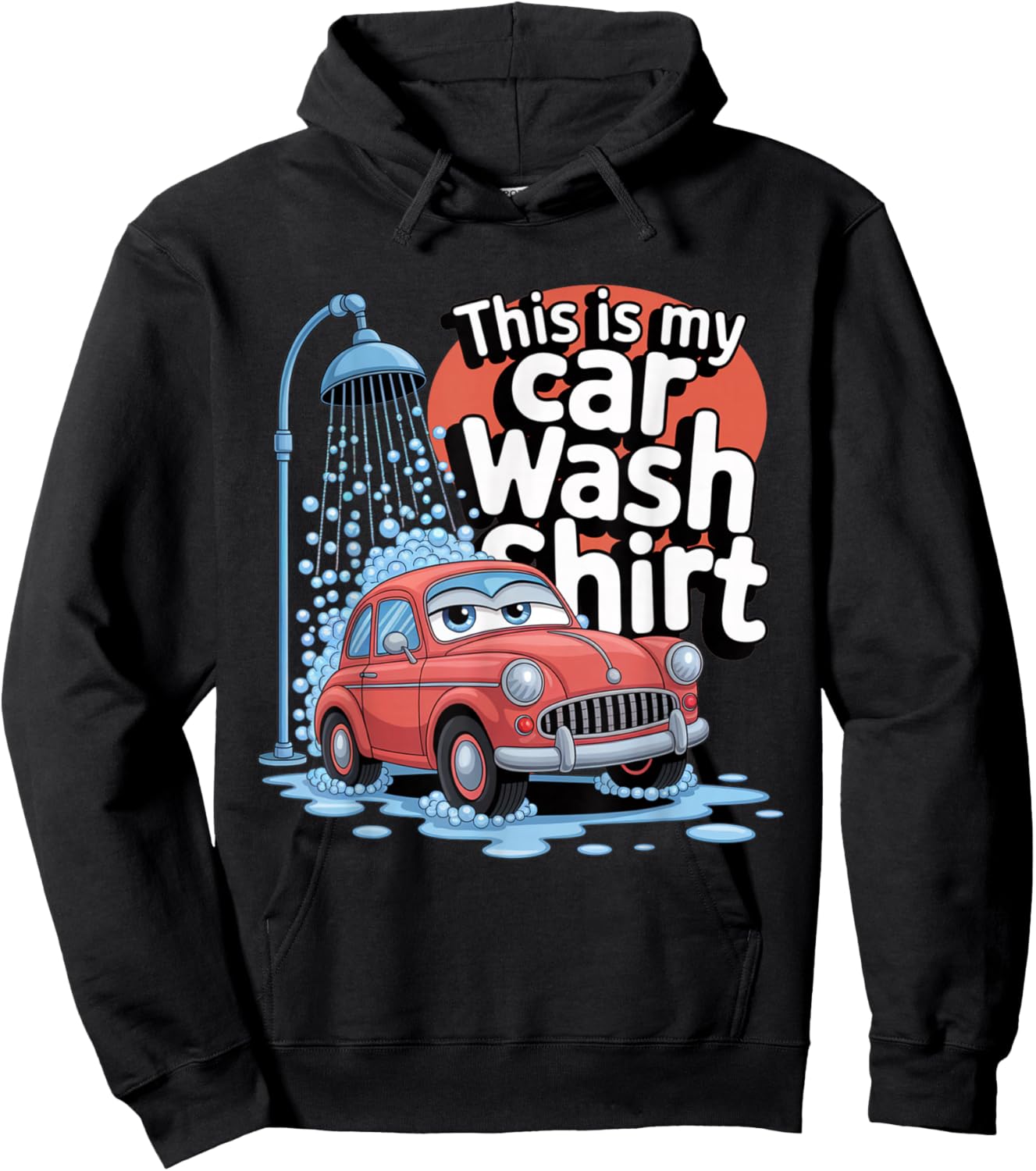 Car Wash Detailing This is My Carwash Hoodie - Hoodie | Black