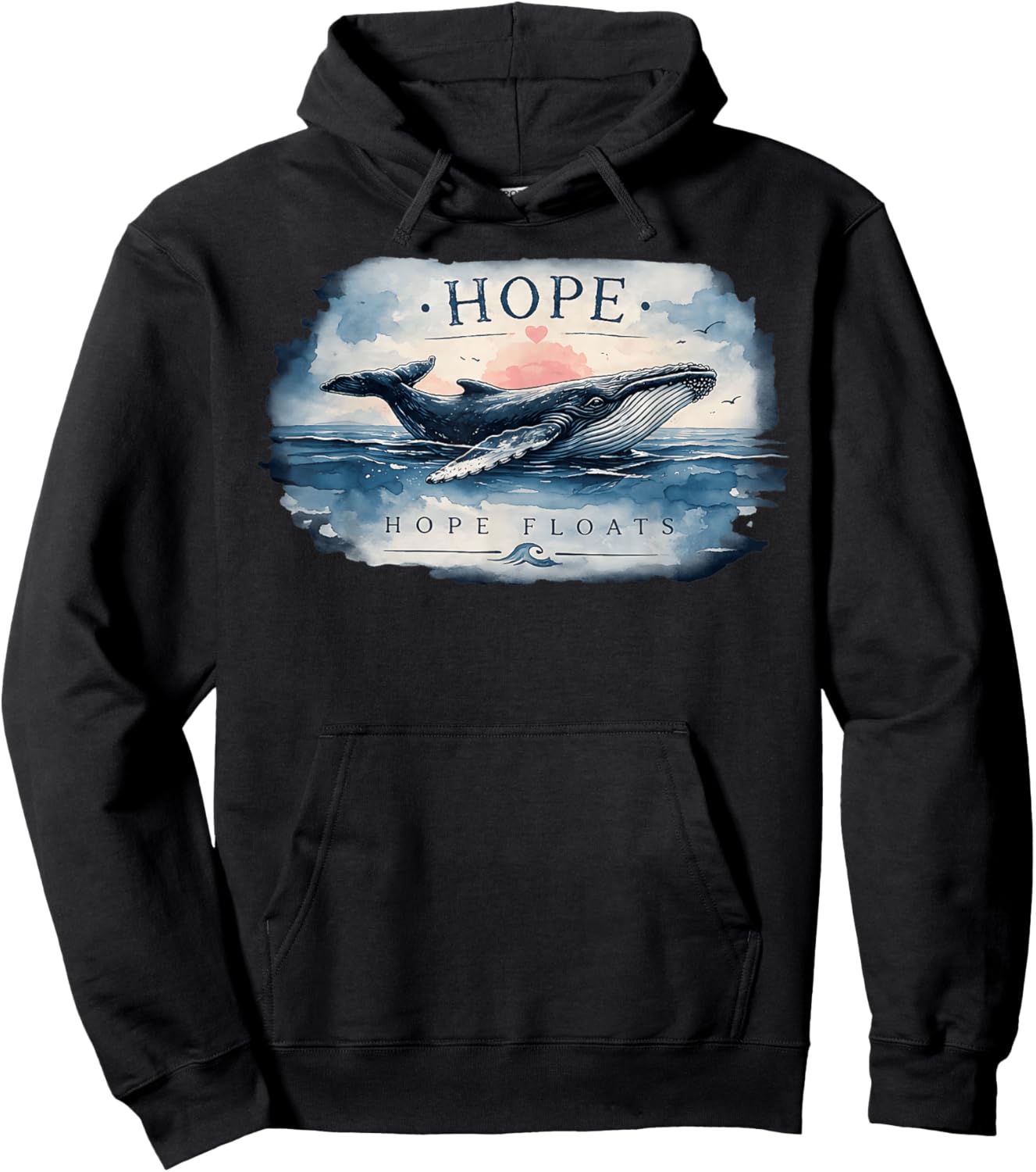 Timmy (Hope) der Buckelwal - Team Timmy Hoodie - Hoodie | Black