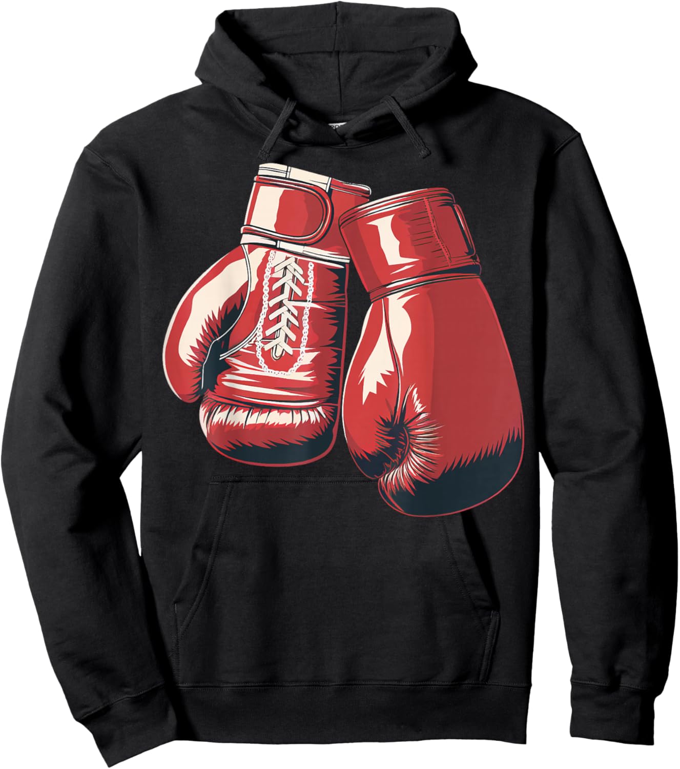 Boxing Gloves Combat Sport Boxing Student Hoodie - Hoodie | Black